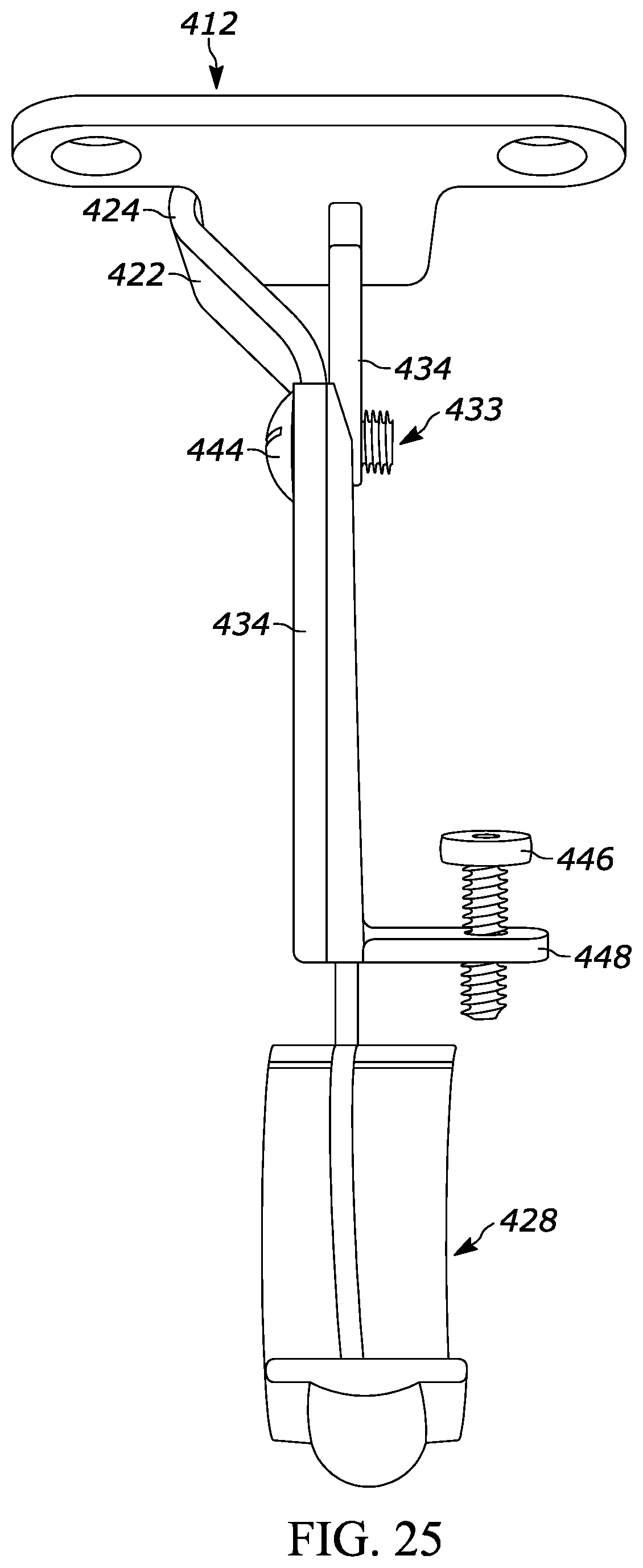 Patent US12137831 Figure 17 – Bracket for surface mounting