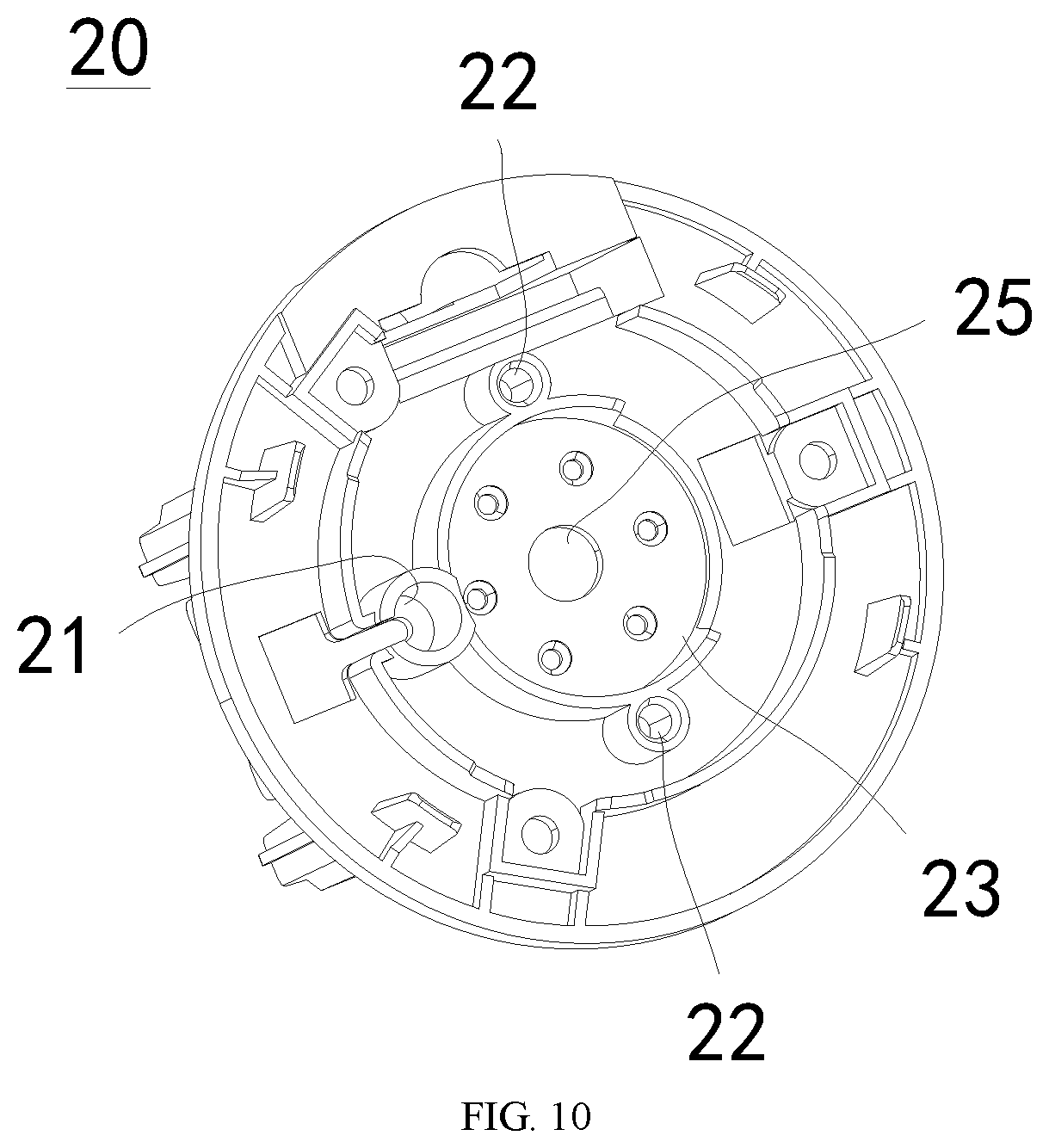 Patent US12137836 Figure 7 – Milk warmer
