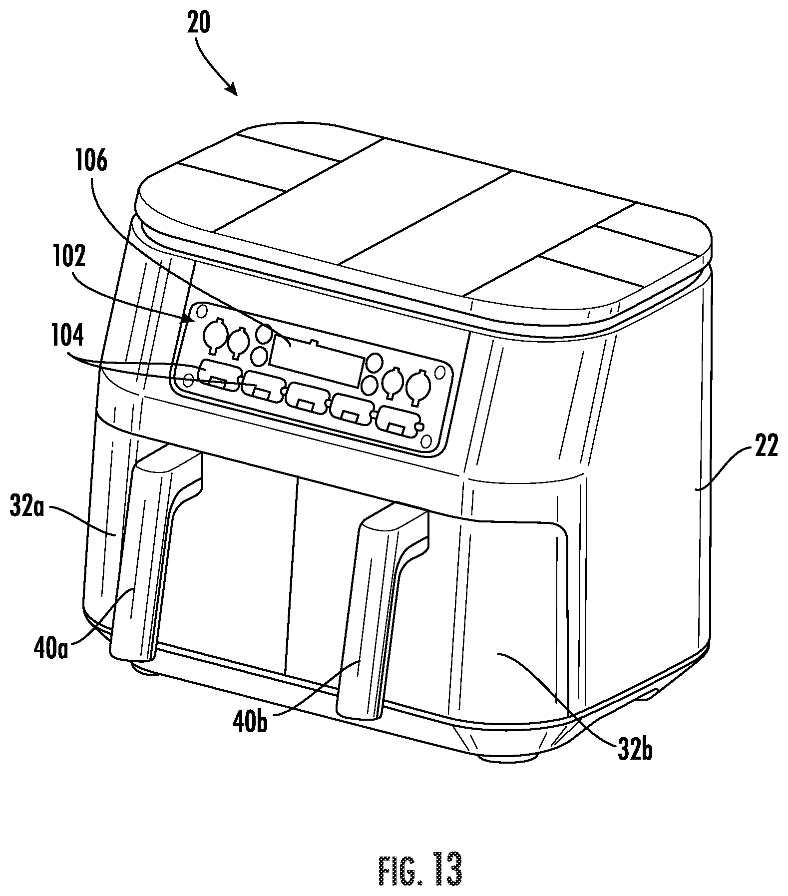 Patent US12137838 Figure 13 – Cooking device and components thereof
