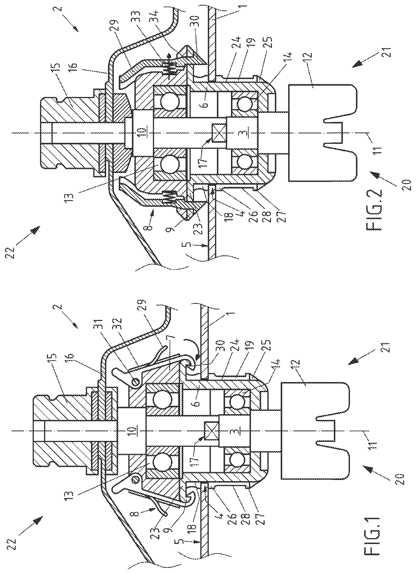 Patent US12137840 Figure 1 – Food preparation appliance with a detachable tool