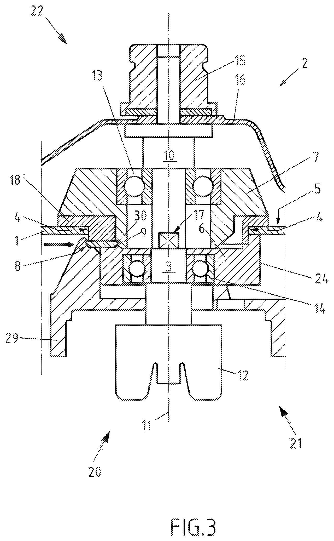 Patent US12137840 Figure 2 – Food preparation appliance with a detachable tool