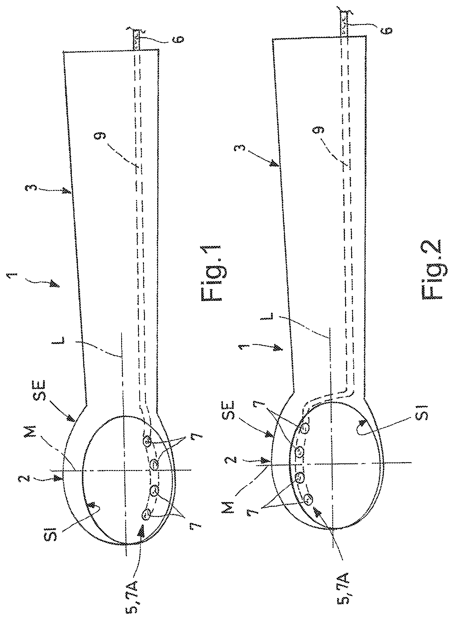 Patent US12137842 — Ice cream scoop or scoop for another food of semisolid consistency — Figure 1