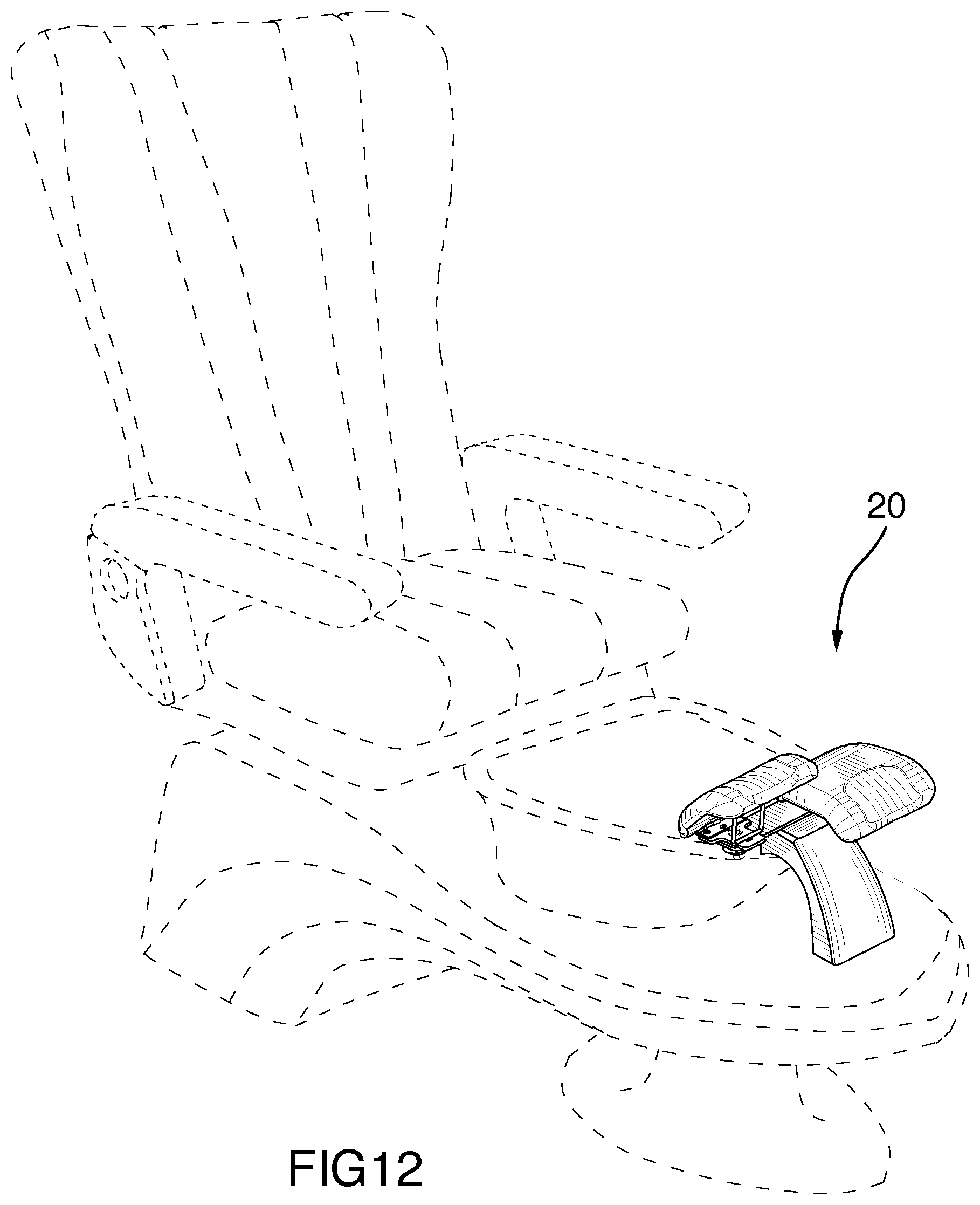 Patent US12137849 Figure 12 – Multi position foot rest