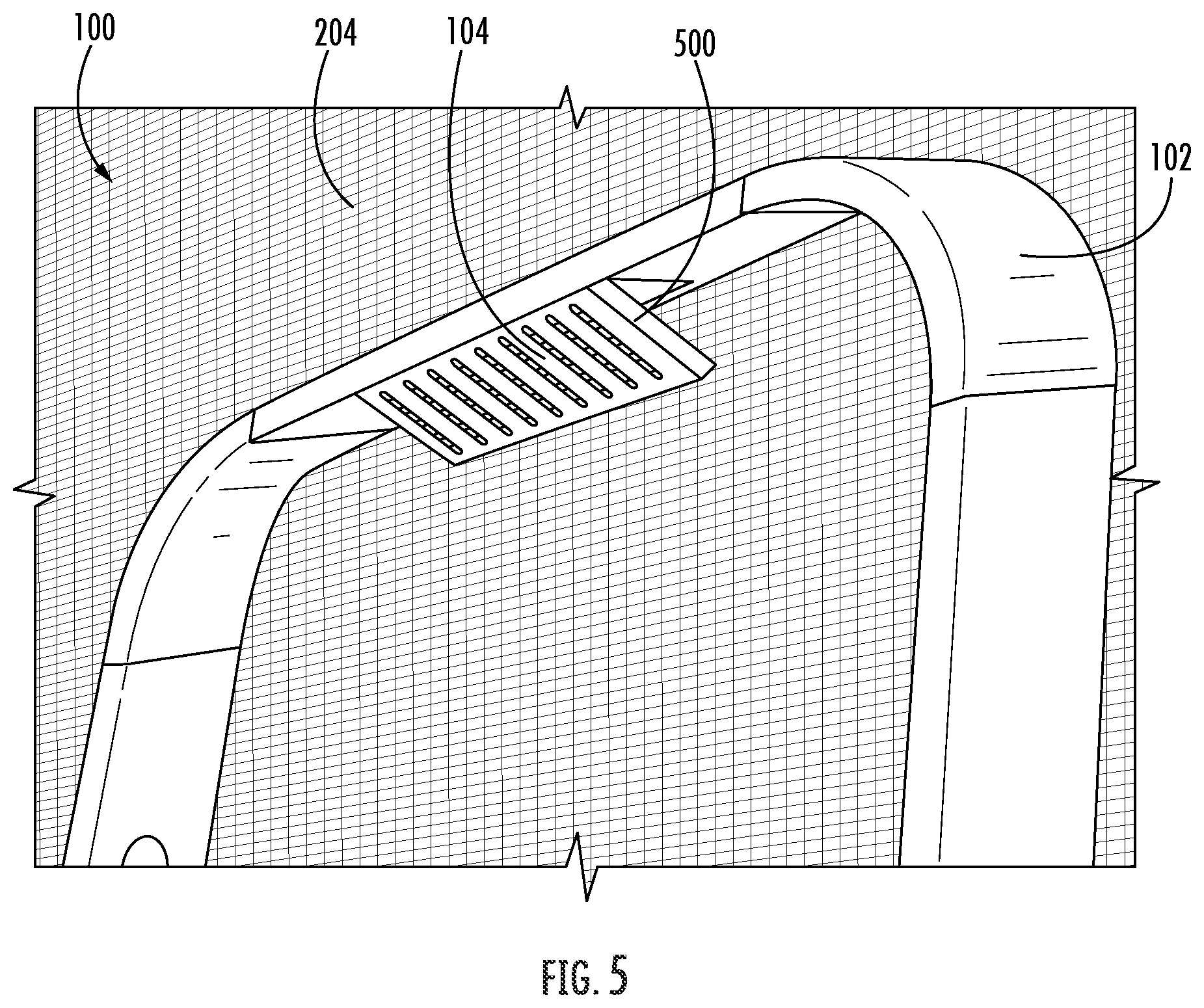 Patent US12137850 Figure 5 – Water delivery integrated shower seat