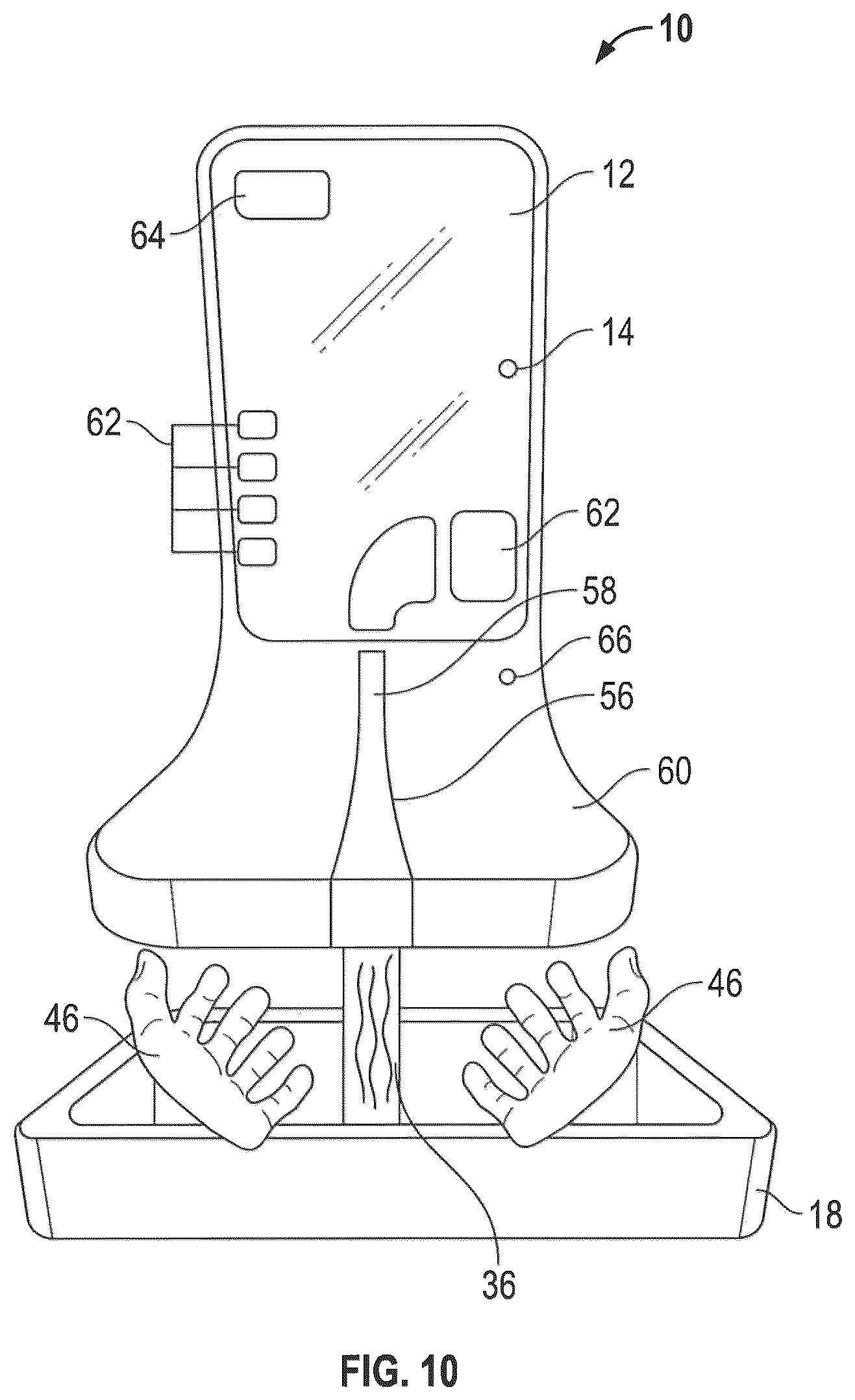 Patent US12137851 Figure 9 – Interactive display device