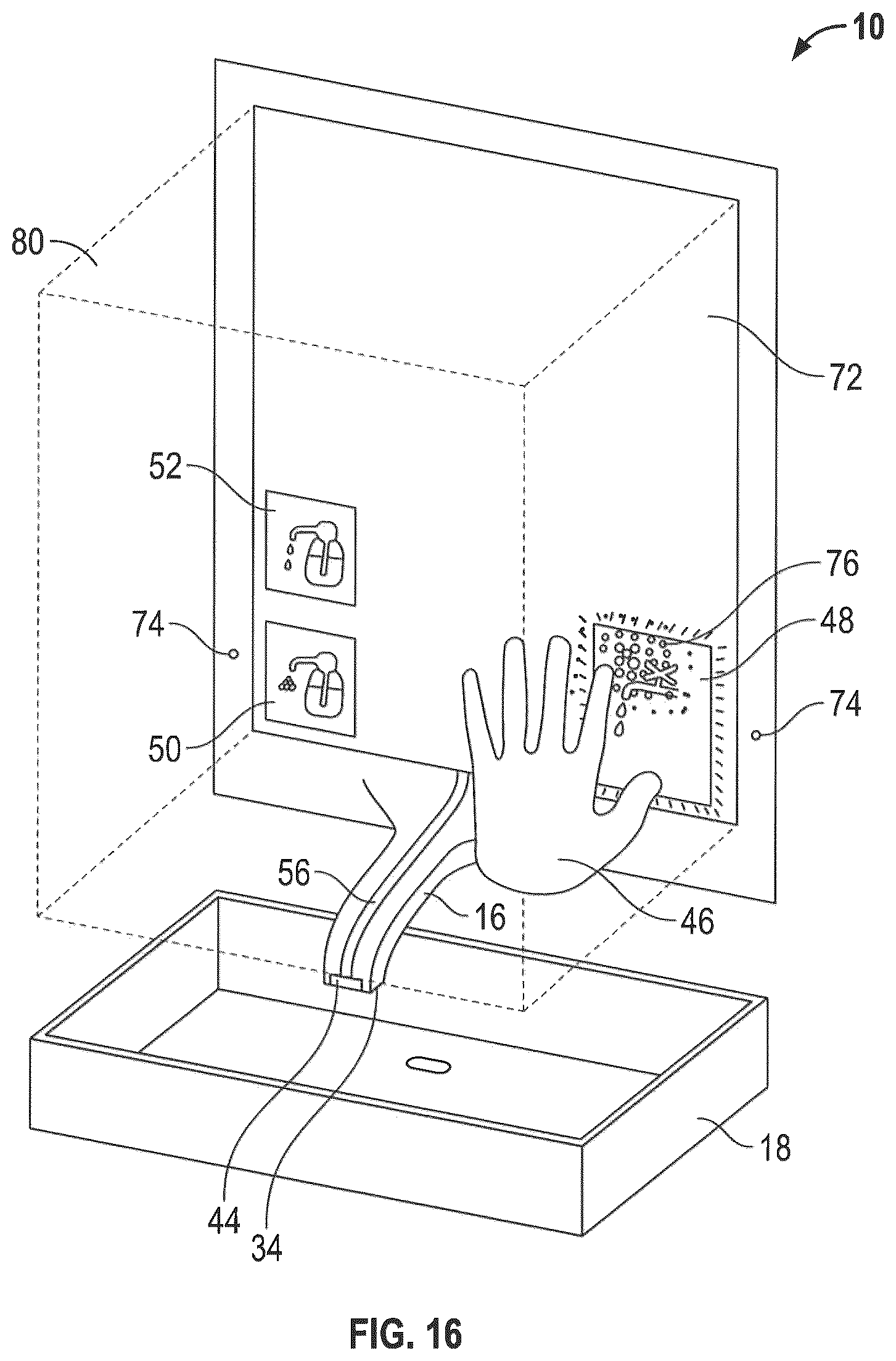 Patent US12137851 Figure 15 – Interactive display device