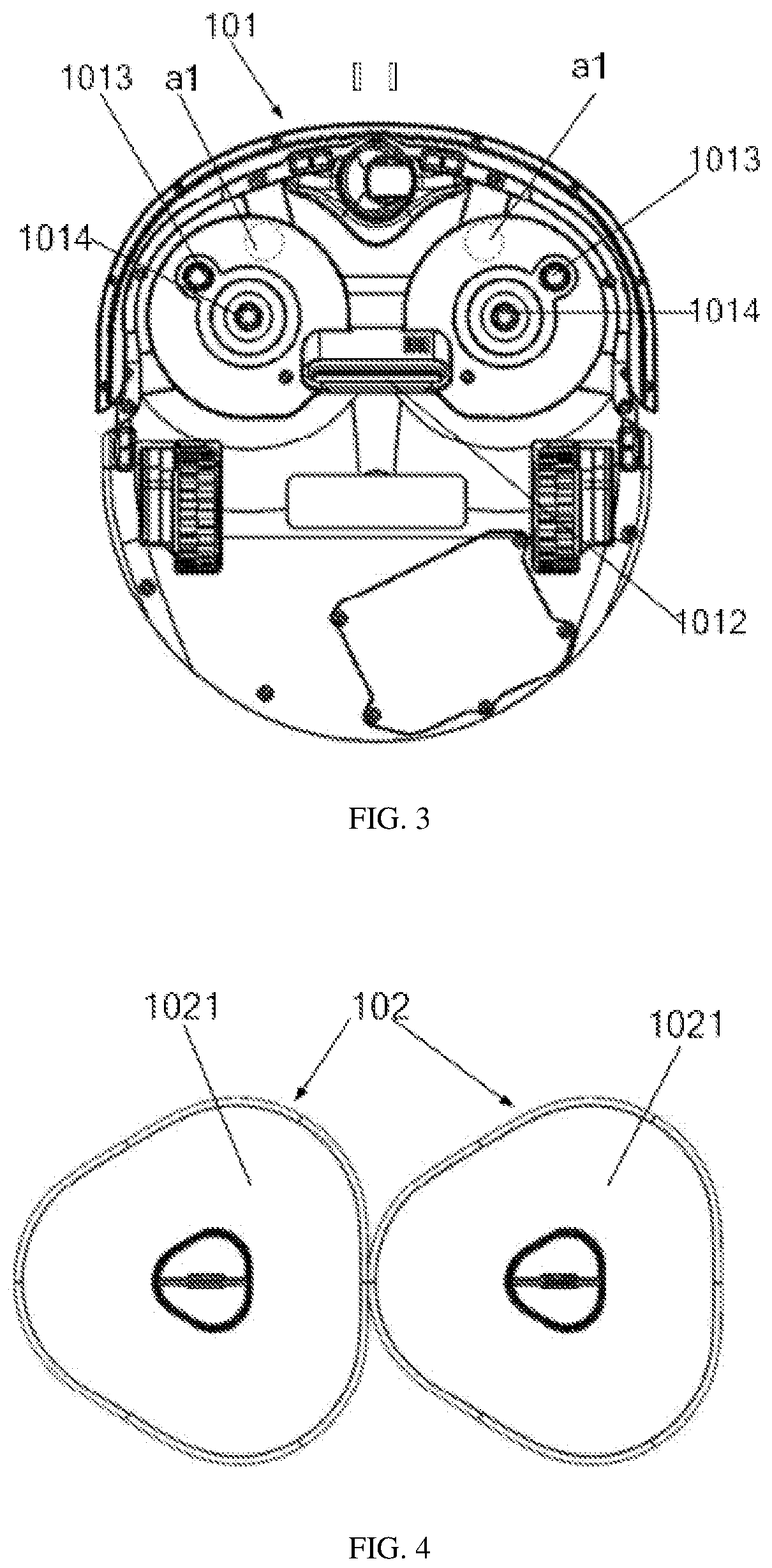 Patent US12137853 Figure 2 – Cleaning robot