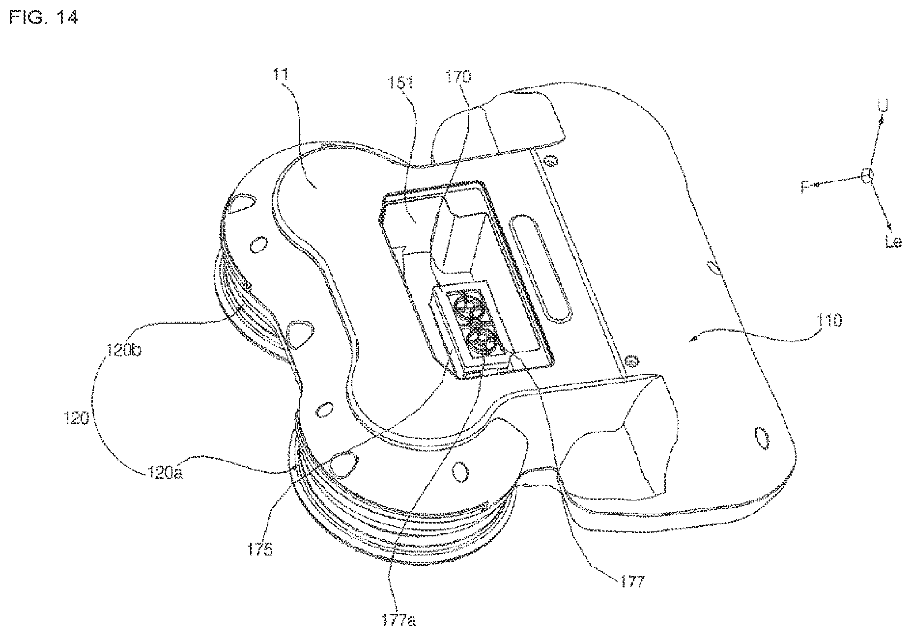 Patent US12137854 Figure 14 – Cleaner