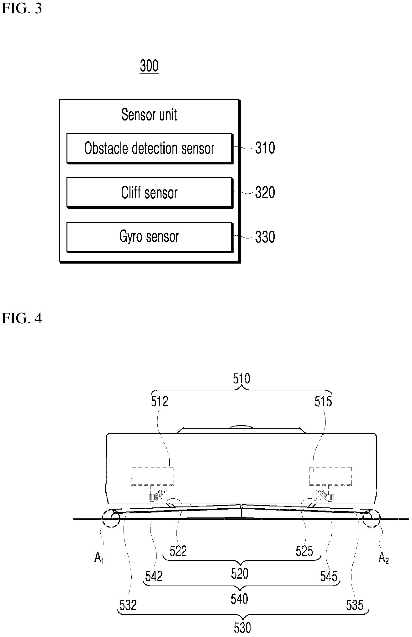 Patent US12137857 Figure 3 – Robotic cleaner
