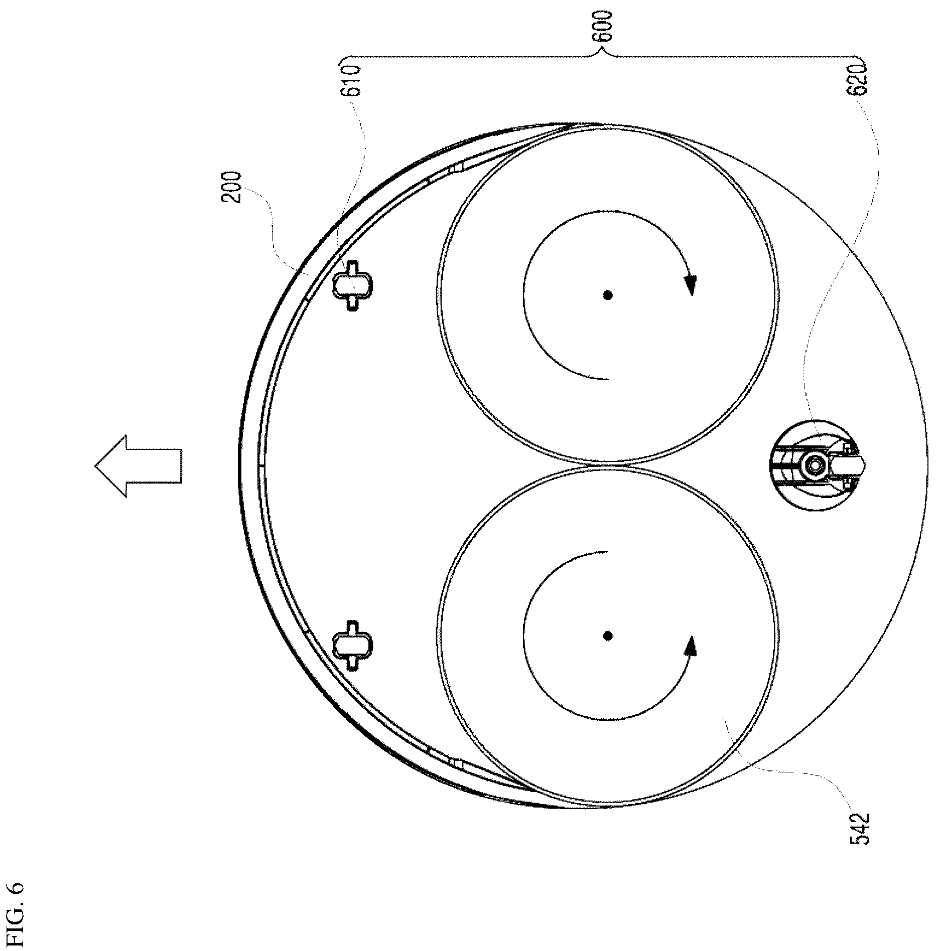 Patent US12137857 Figure 5 – Robotic cleaner