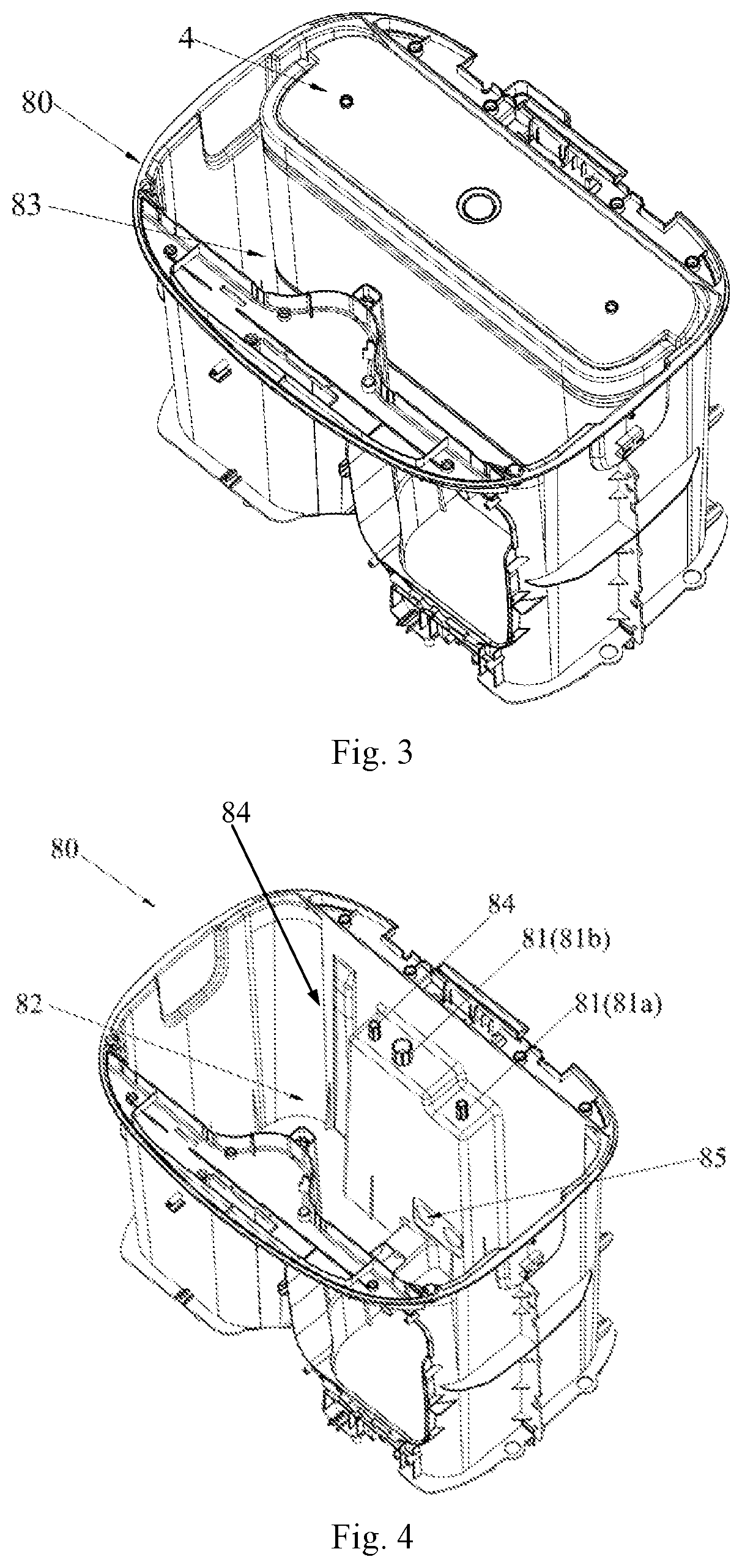 Patent US12137858 Figure 6 – Base station and water tank