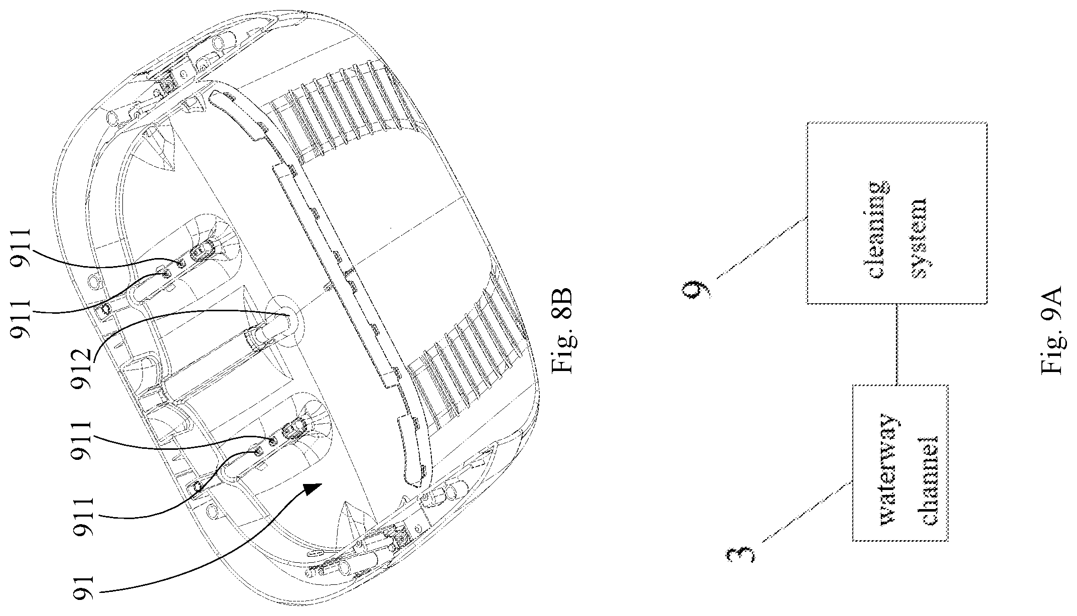 Patent US12137858 Figure 11 – Base station and water tank