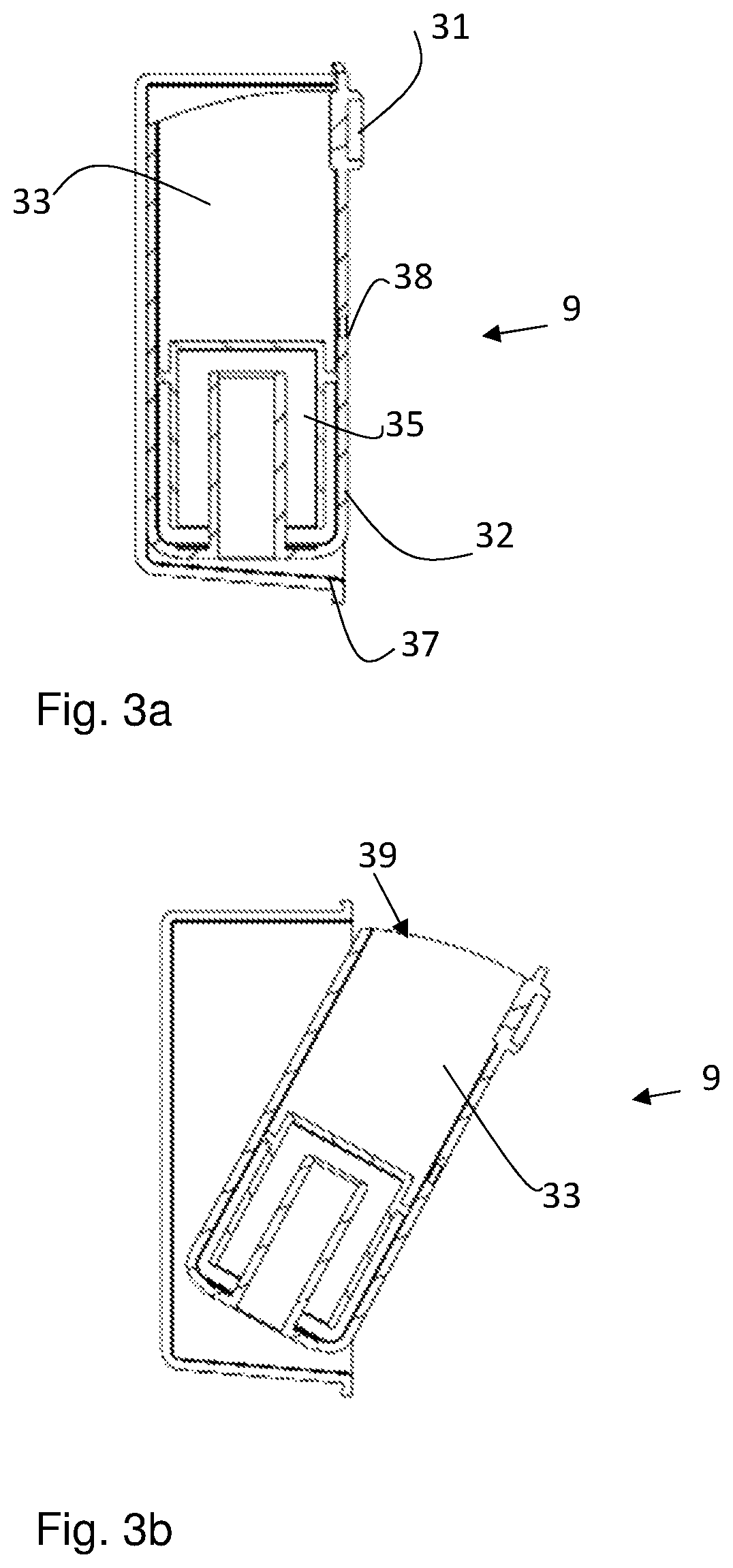 Patent US12137860 Figure 3 – Dishwasher with improved detergent dispenser