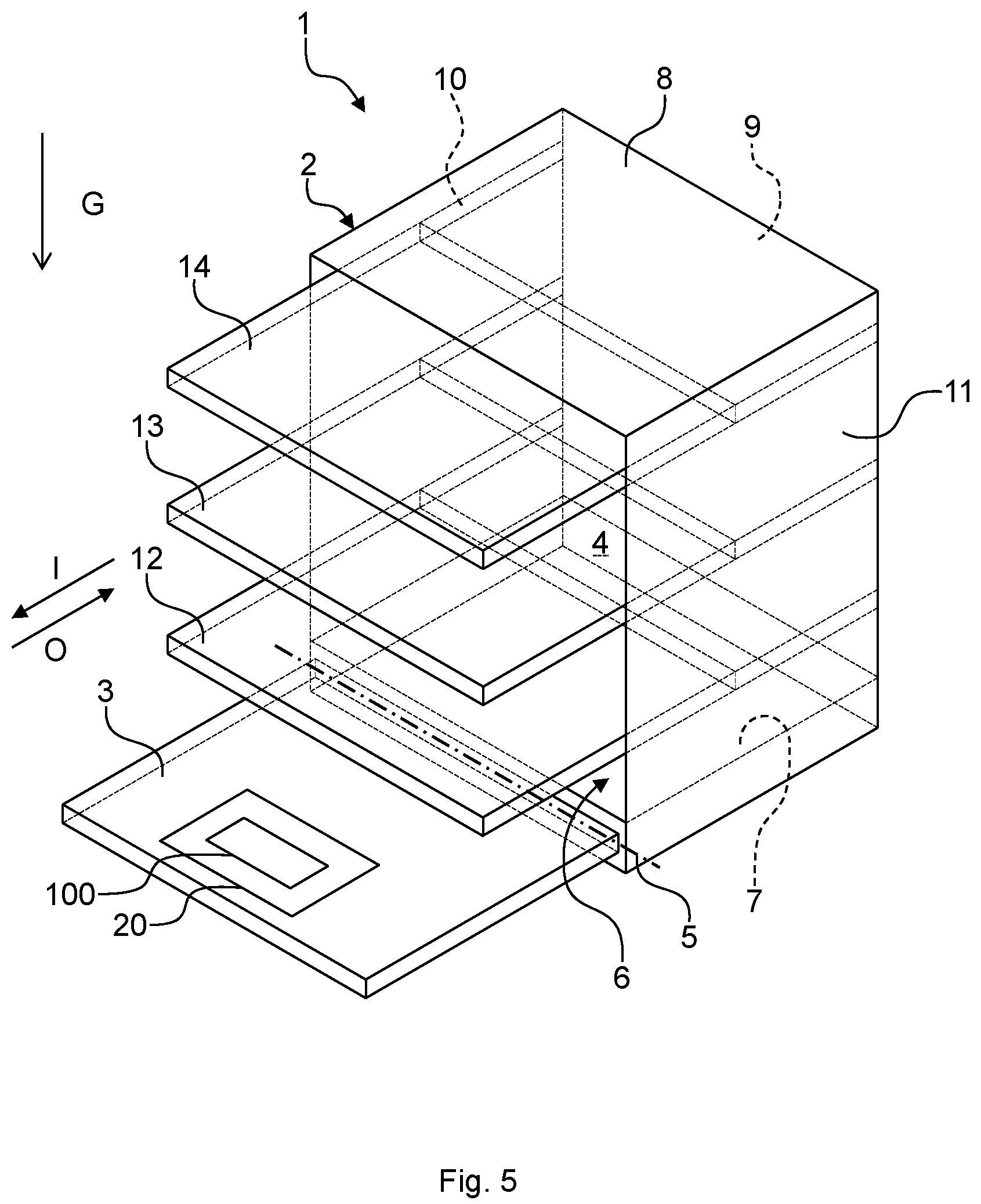 Patent US12137861 Figure 6 – Dosing unit and water-bearing household appliance with an automatic dosing system