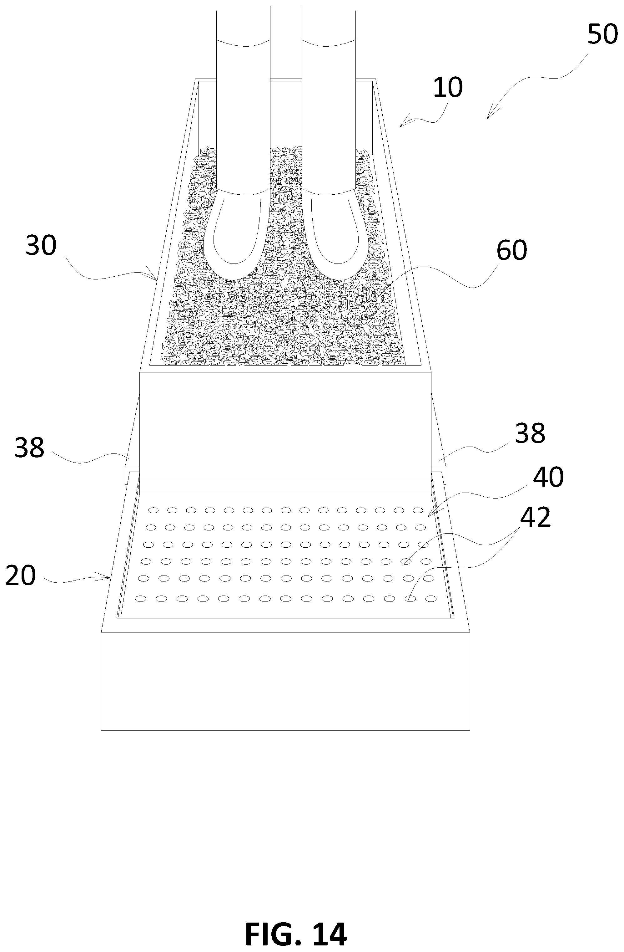 Patent US12137863 Figure 17 – Shoe or boot sole cleaning device and shoe or boot sole cleaning kit comprising the shoe or boot sole cleaning device
