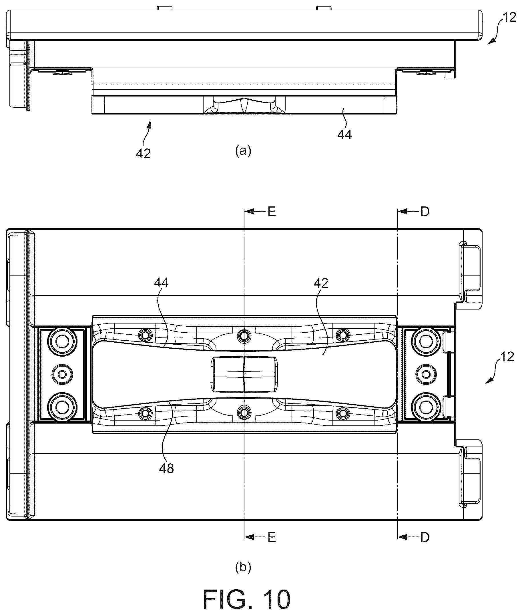 Patent US12137865 Figure 10 – Cleaner head for a vacuum cleaning appliance