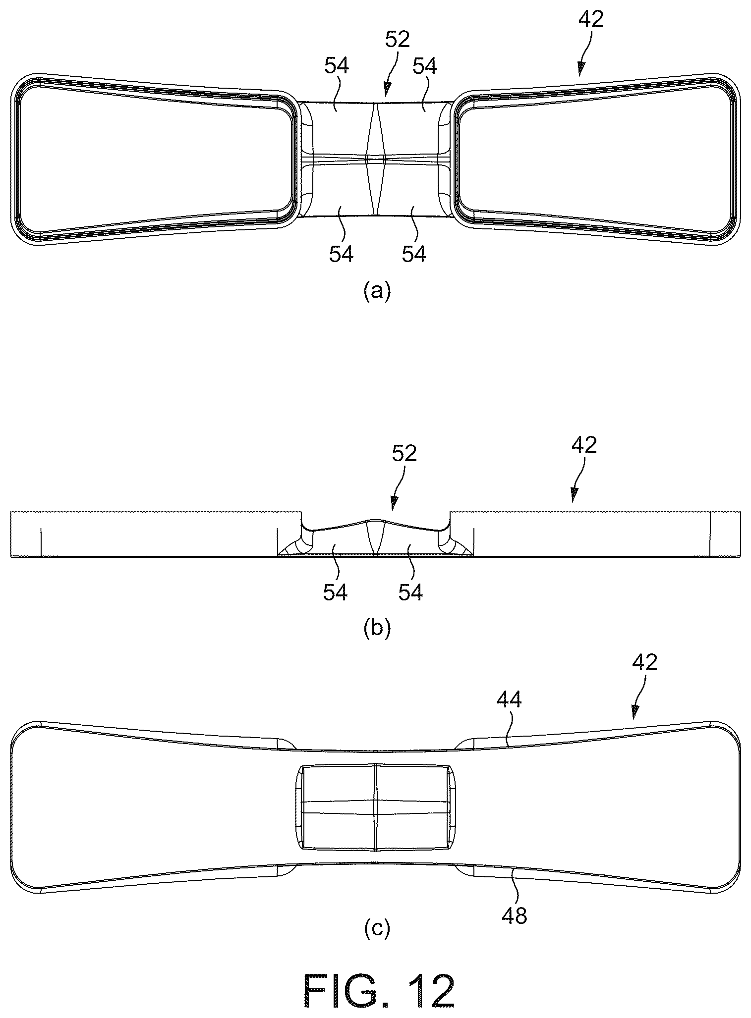 Patent US12137865 Figure 12 – Cleaner head for a vacuum cleaning appliance