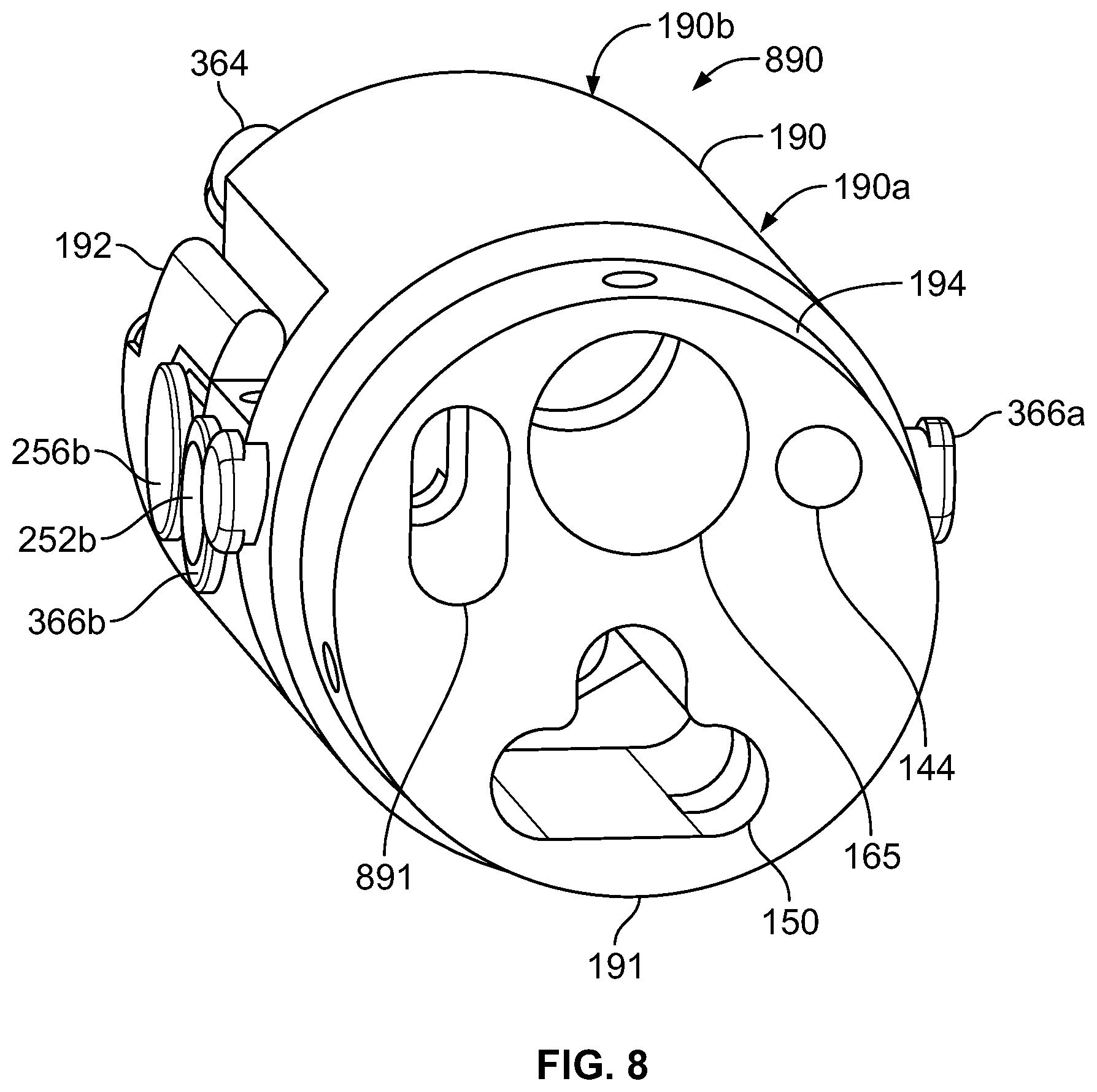 Patent US12137873 Figure 18 – Compact multi-viewing element endoscope system