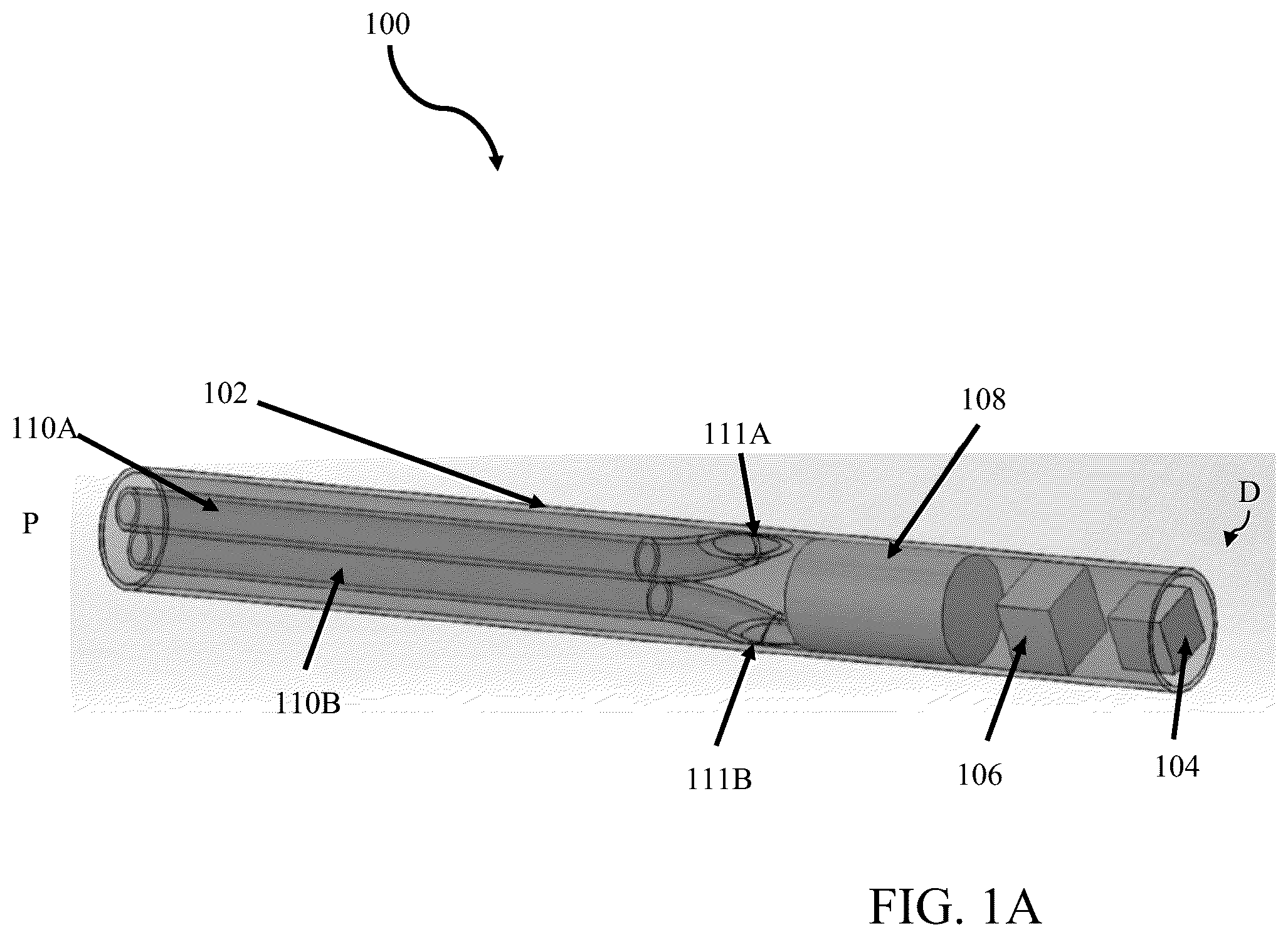 Patent US12137886 Figure 1 – Lung biopsy devices, systems and methods for locating and biopsying an object