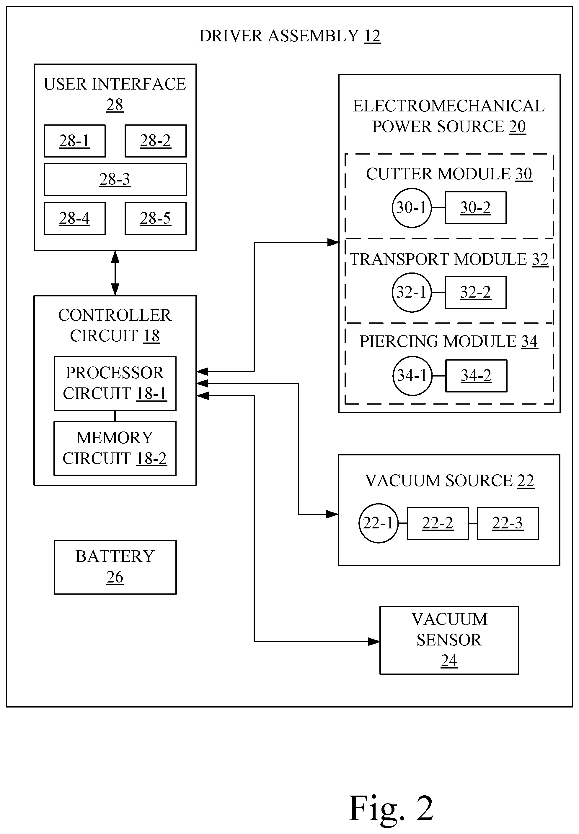 Patent US12137887 Figure 2 – Sample container and coaxial introducer cannula for a biopsy apparatus