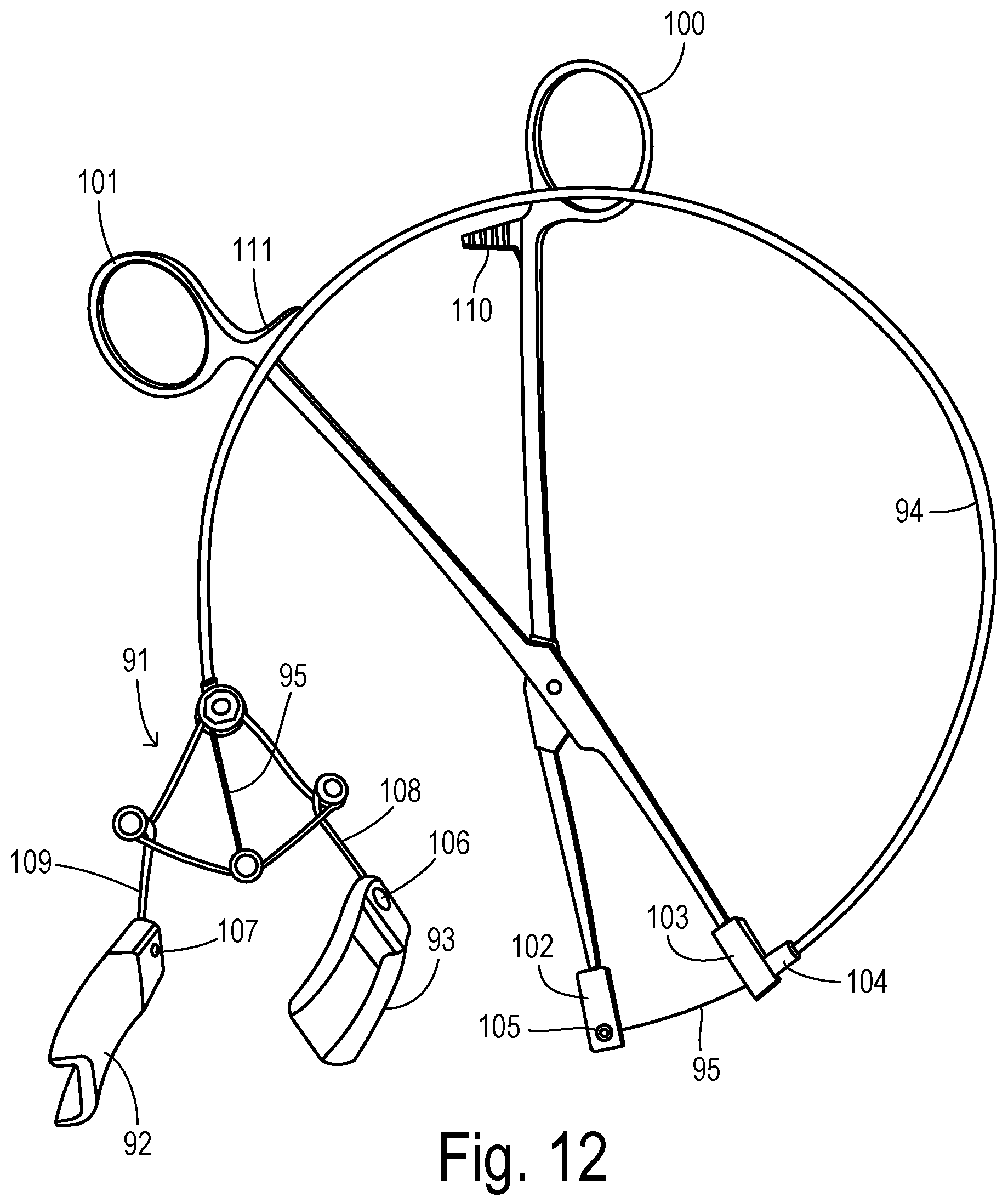Patent US12137889 Figure 6 – Expansion device for opening valve perimeter in cardiac surgery