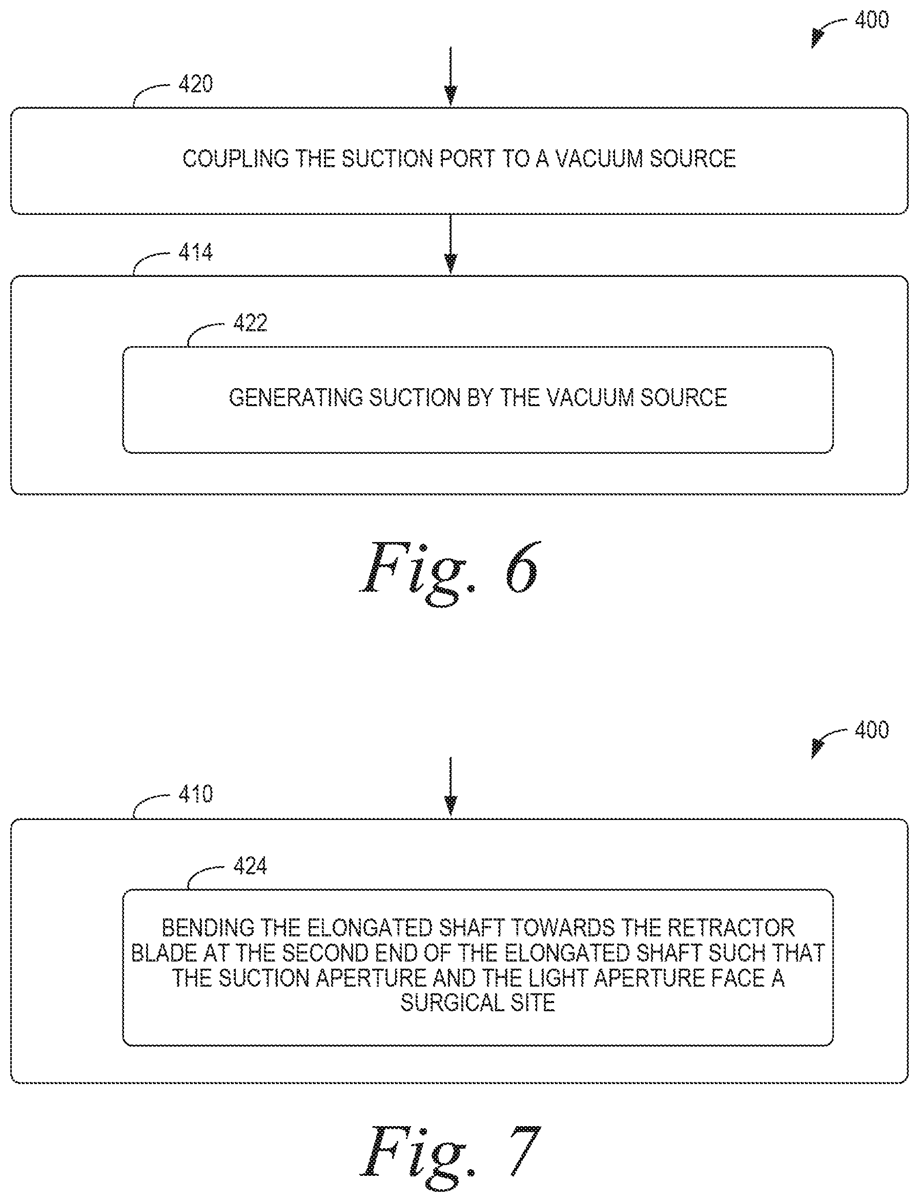 Patent US12137890 Figure 8 – Surgical retractor, methods of making a surgical retractor, and methods of retracting tissue
