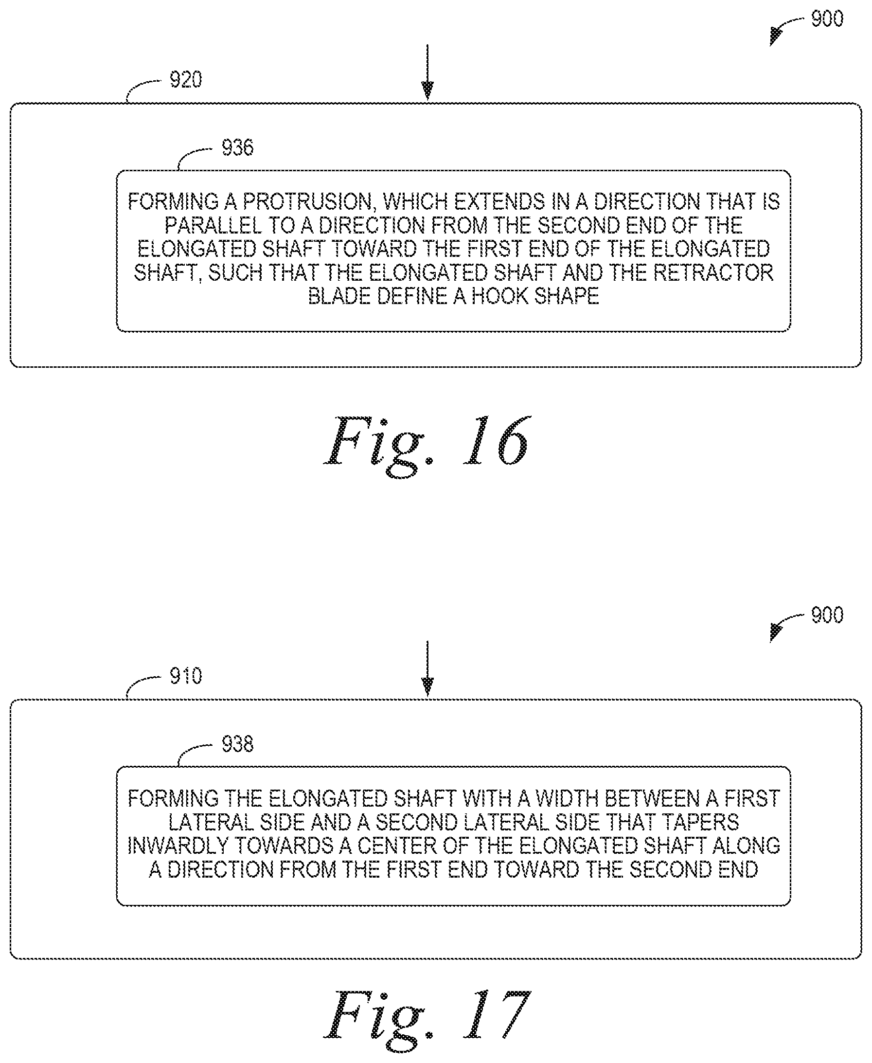 Patent US12137890 Figure 13 – Surgical retractor, methods of making a surgical retractor, and methods of retracting tissue