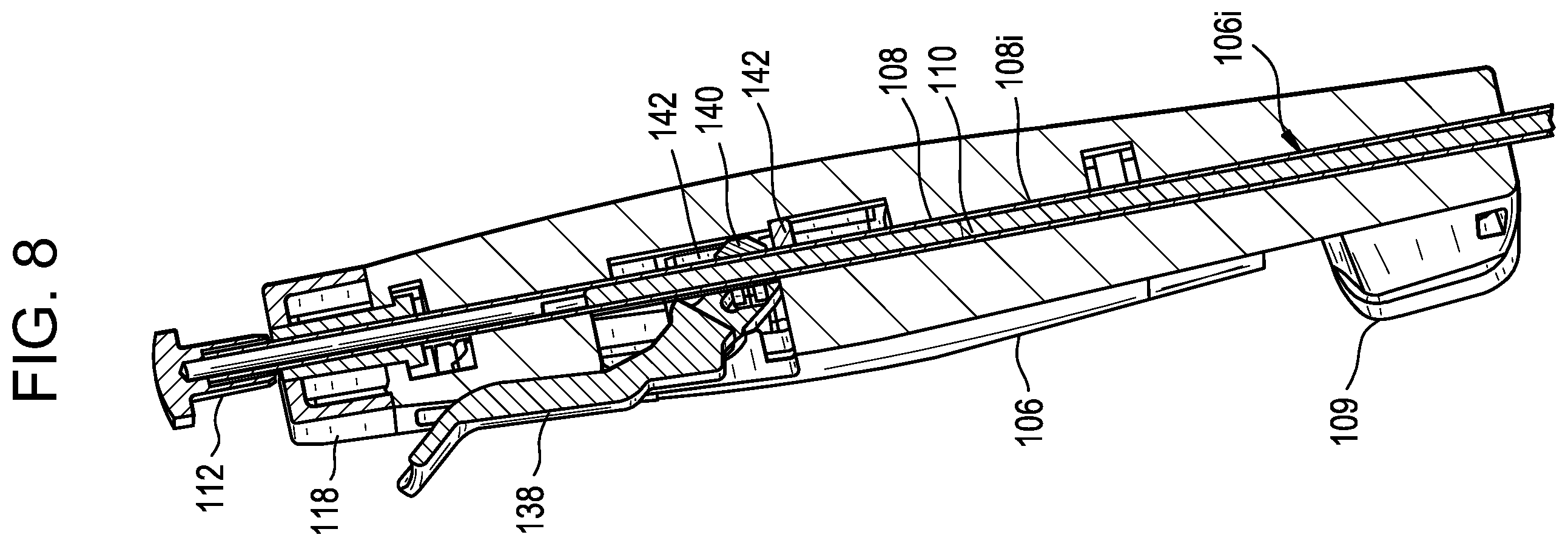 Patent US12137894 Figure 5 – Knotless anchor inserter tool extraction