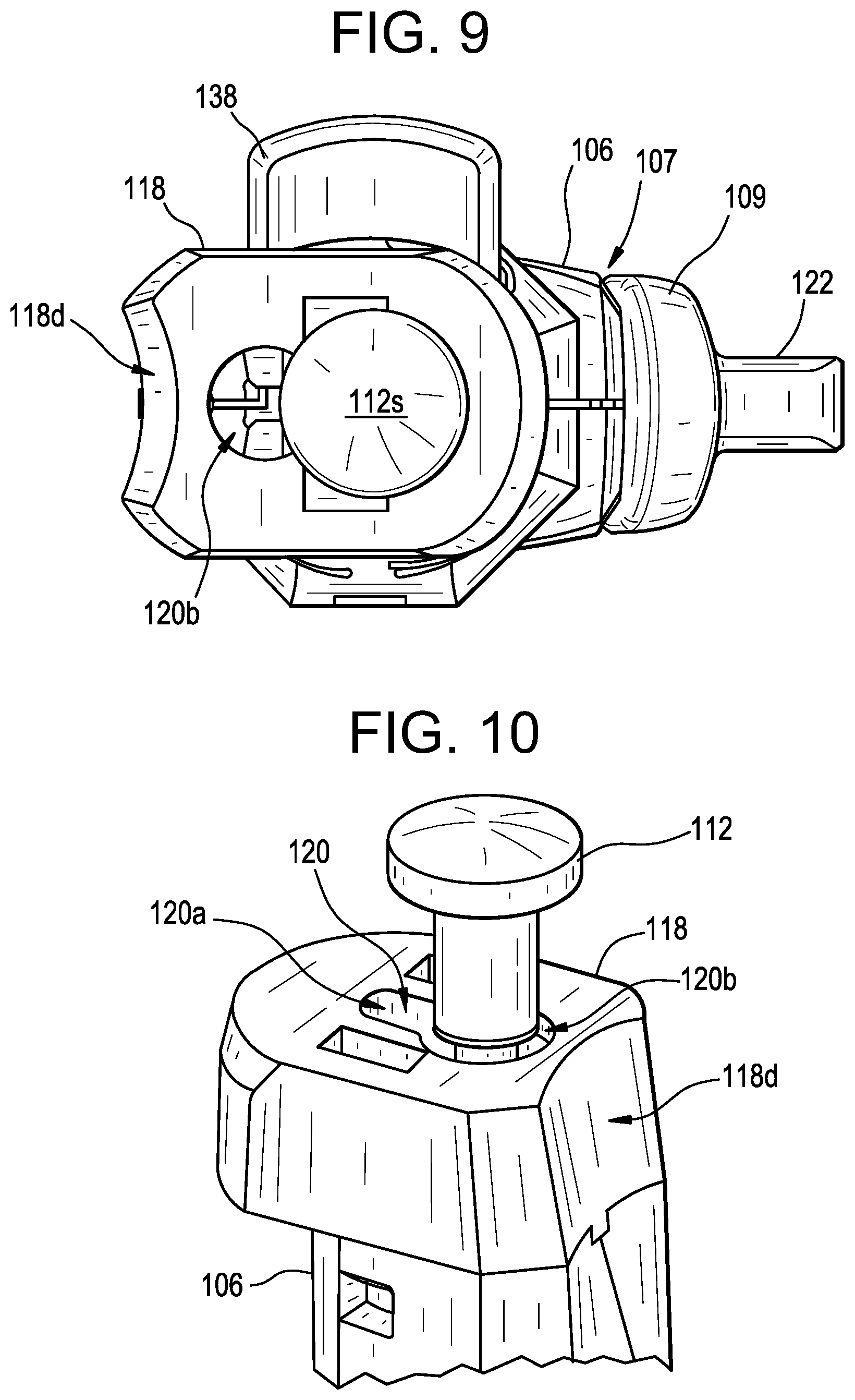 Patent US12137894 Figure 6 – Knotless anchor inserter tool extraction
