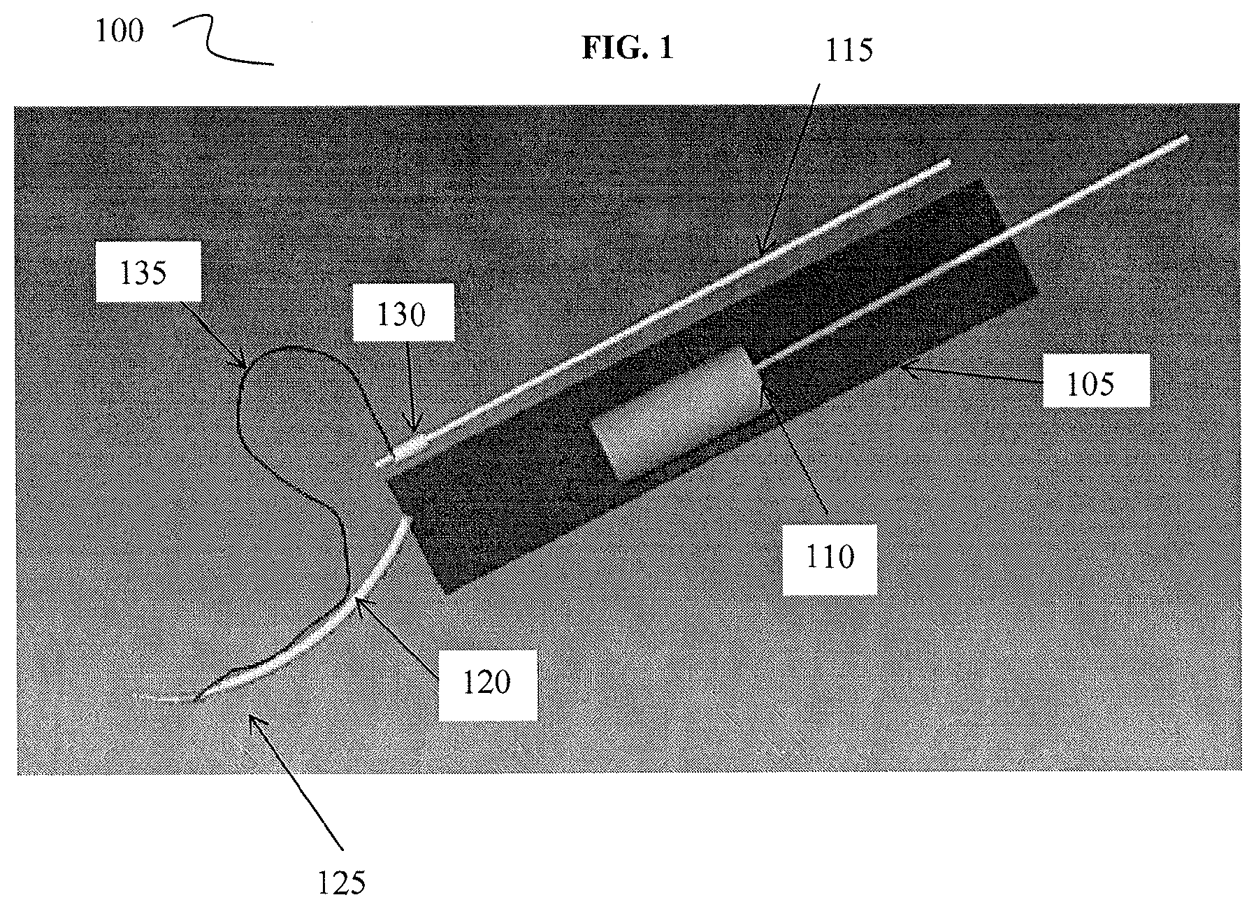 Patent US12137896 Figure 1 – Suturing apparatus with knotting tube using autotransfer and method thereof