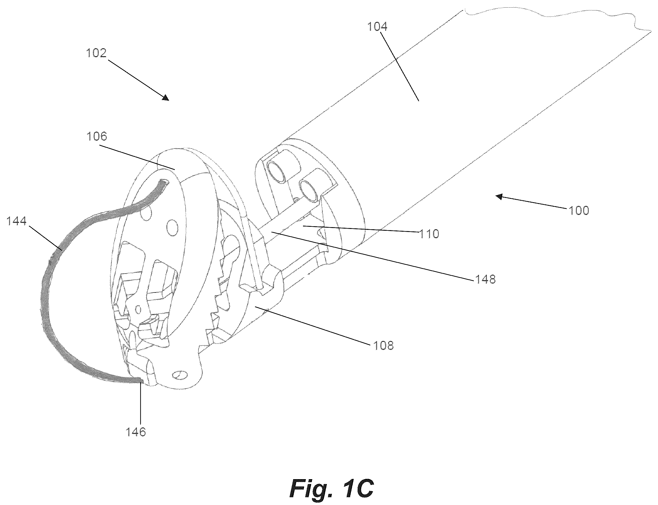 Patent US12137897 Figure 3 – Device for suture attachment for minimally invasive heart valve repair