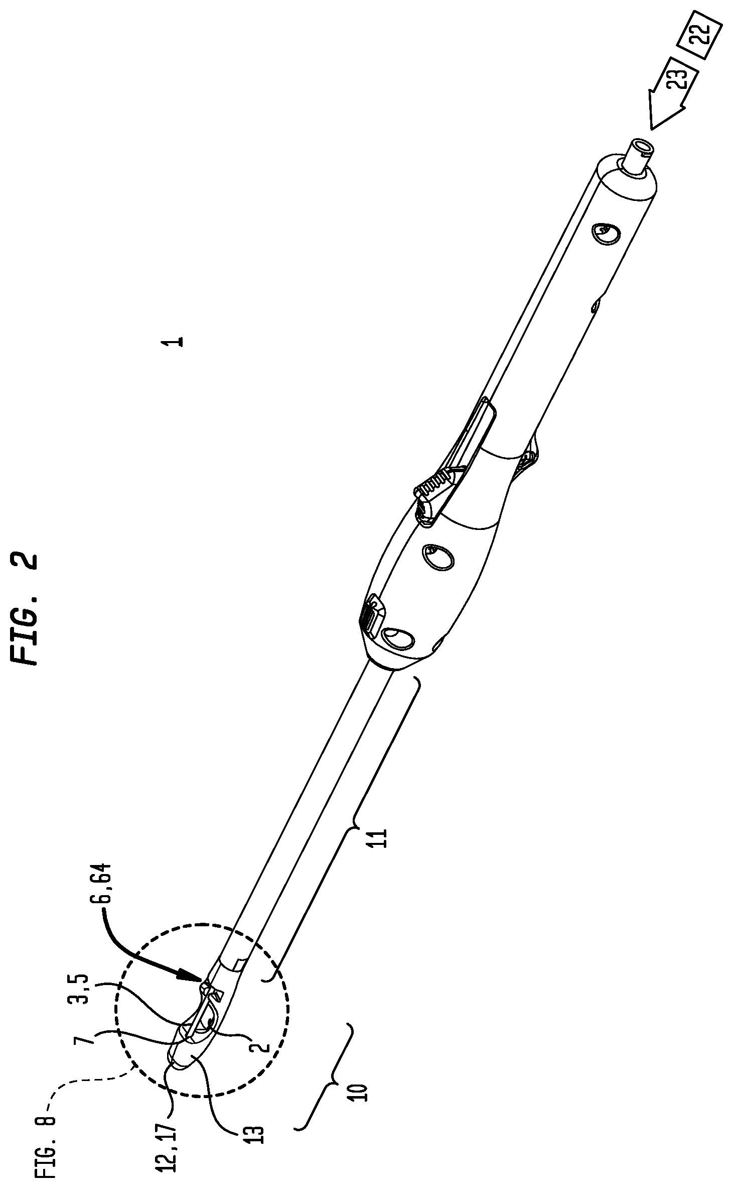Patent US12137899 Figure 2 – Multiple suture placement system