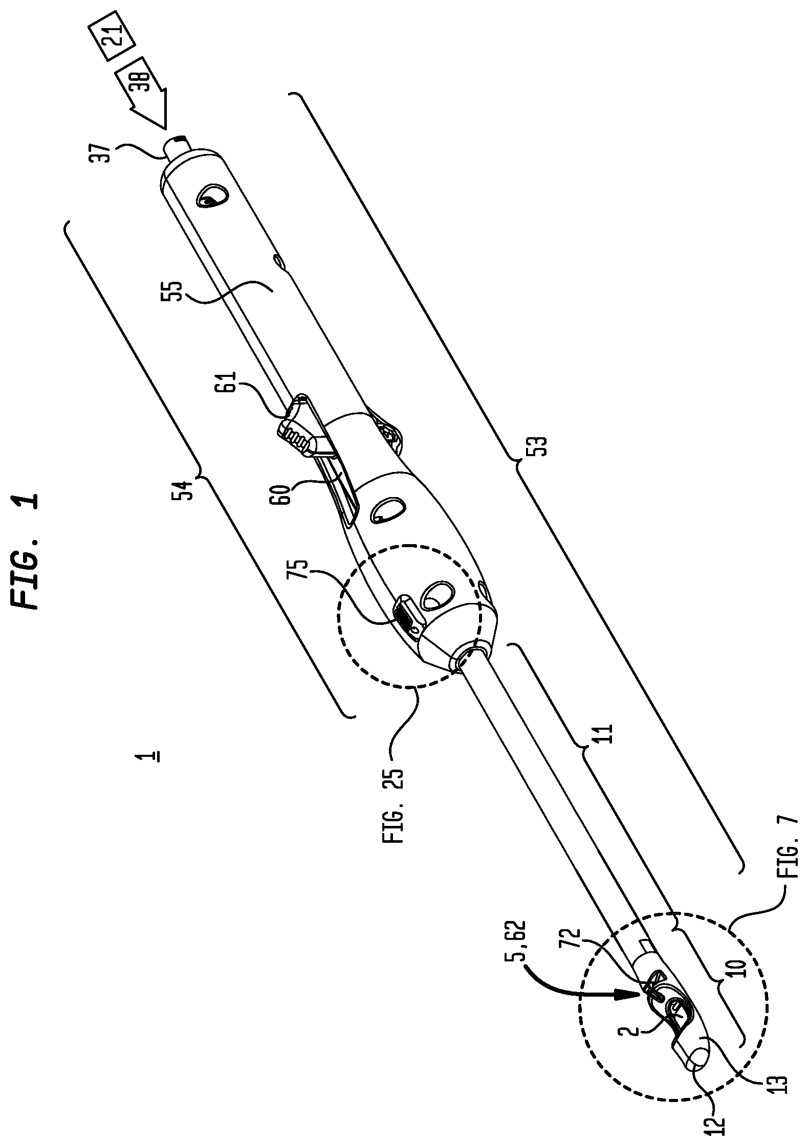 Patent US12137900 Figure 1 – Suture system