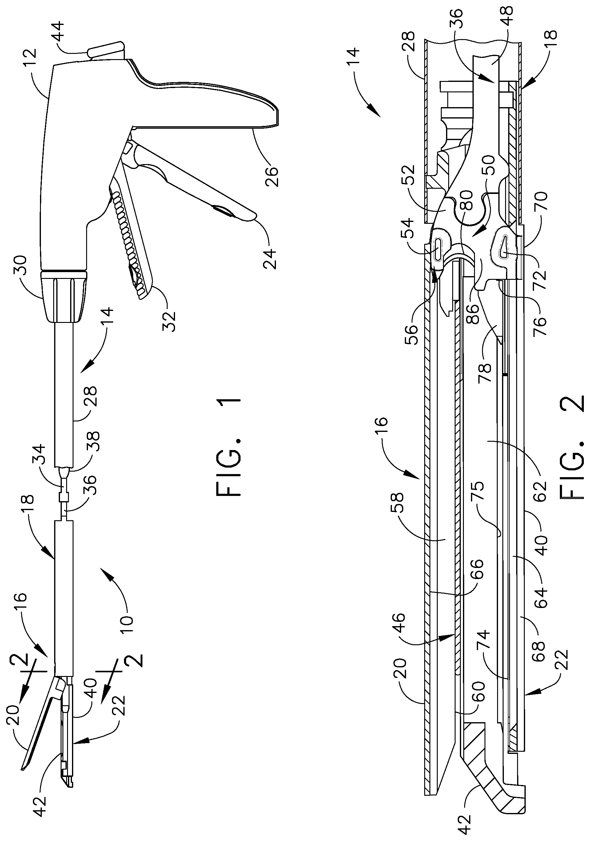 Patent US12137901 — Surgical staples having compressible or crushable members for securing tissue therein and stapling instruments for deploying the same — Figure 1