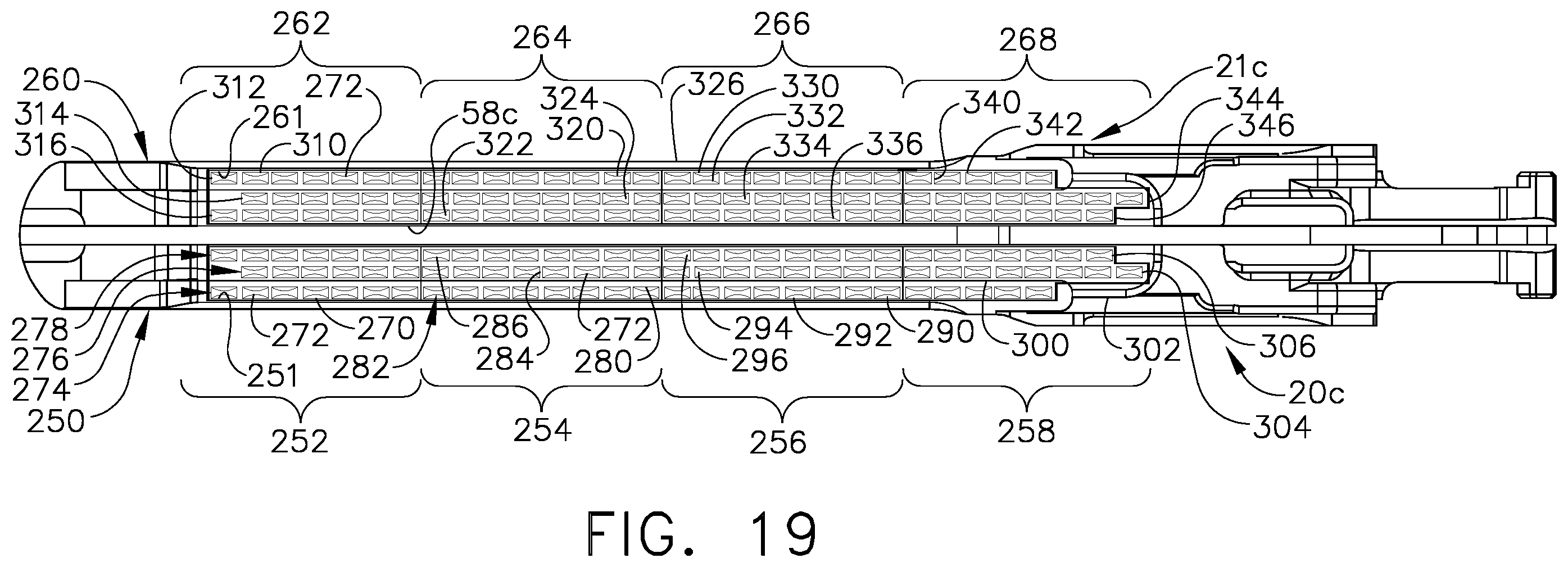 Patent US12137901 Figure 14 – Surgical staples having compressible or crushable members for securing tissue therein and stapling instruments for deploying the same
