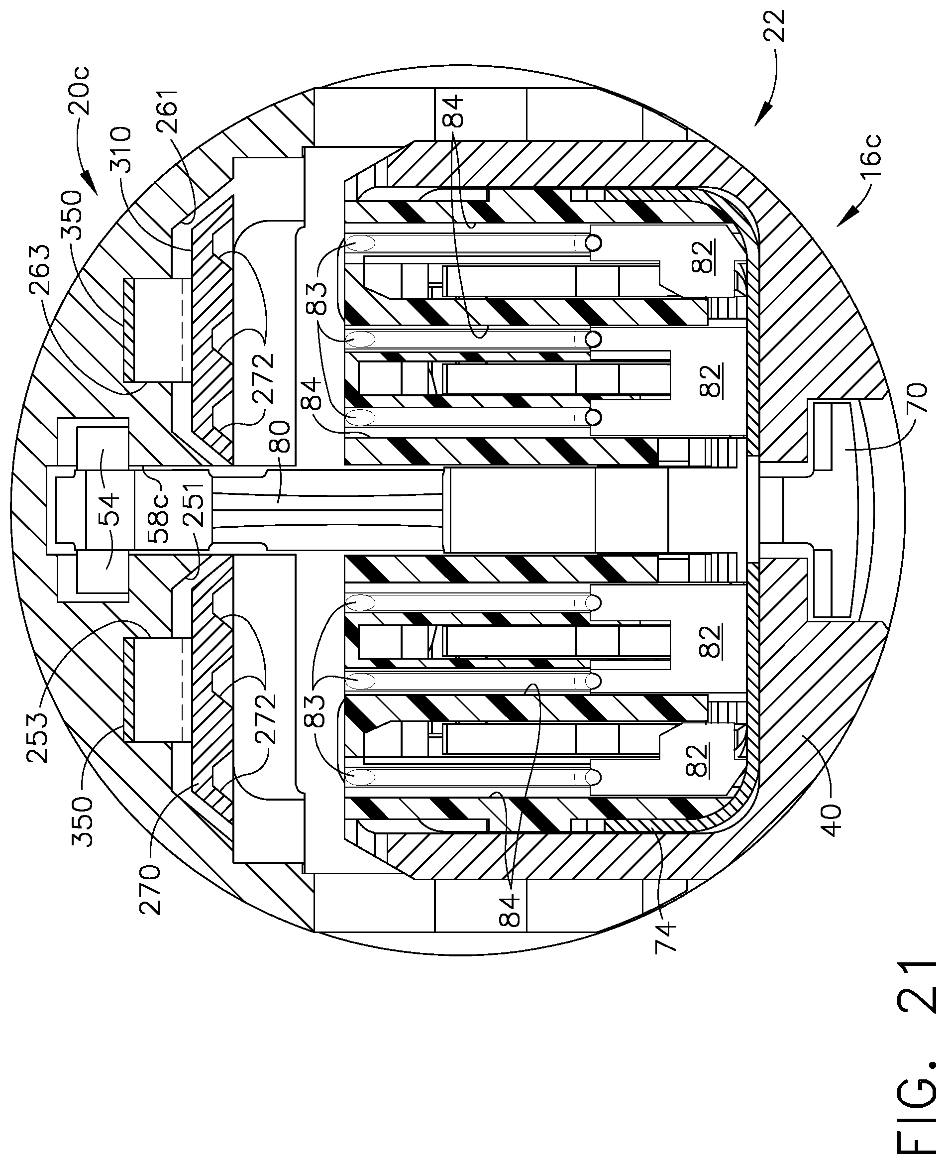 Patent US12137901 Figure 16 – Surgical staples having compressible or crushable members for securing tissue therein and stapling instruments for deploying the same