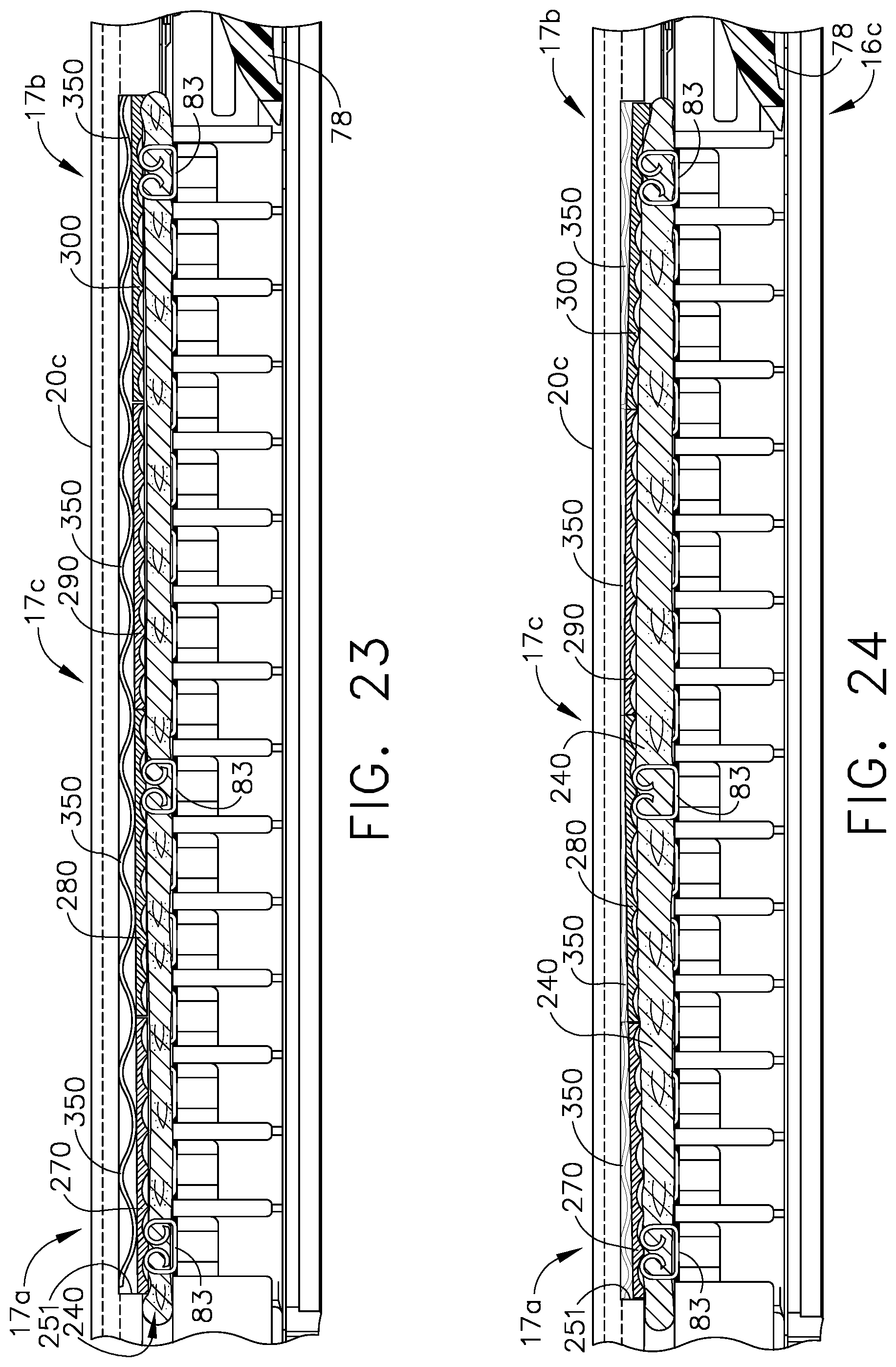 Patent US12137901 Figure 17 – Surgical staples having compressible or crushable members for securing tissue therein and stapling instruments for deploying the same