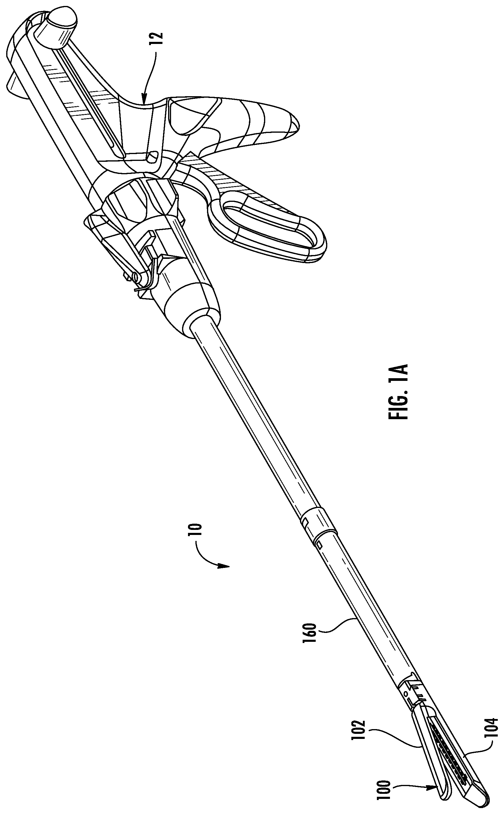 Patent US12137903 — Surgical instrument with lockout mechanism — Figure 1