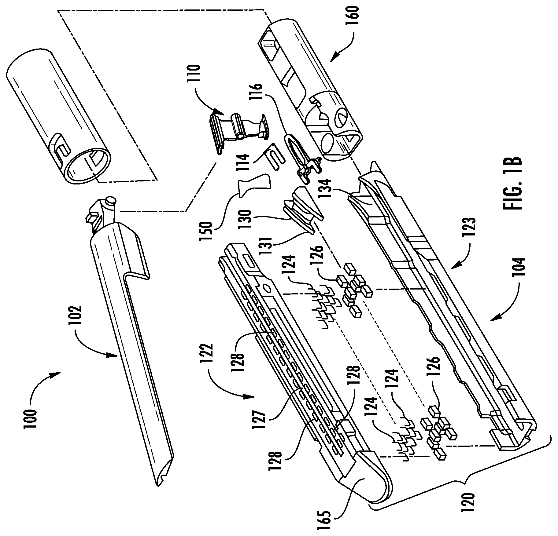 Patent US12137903 Figure 2 – Surgical instrument with lockout mechanism