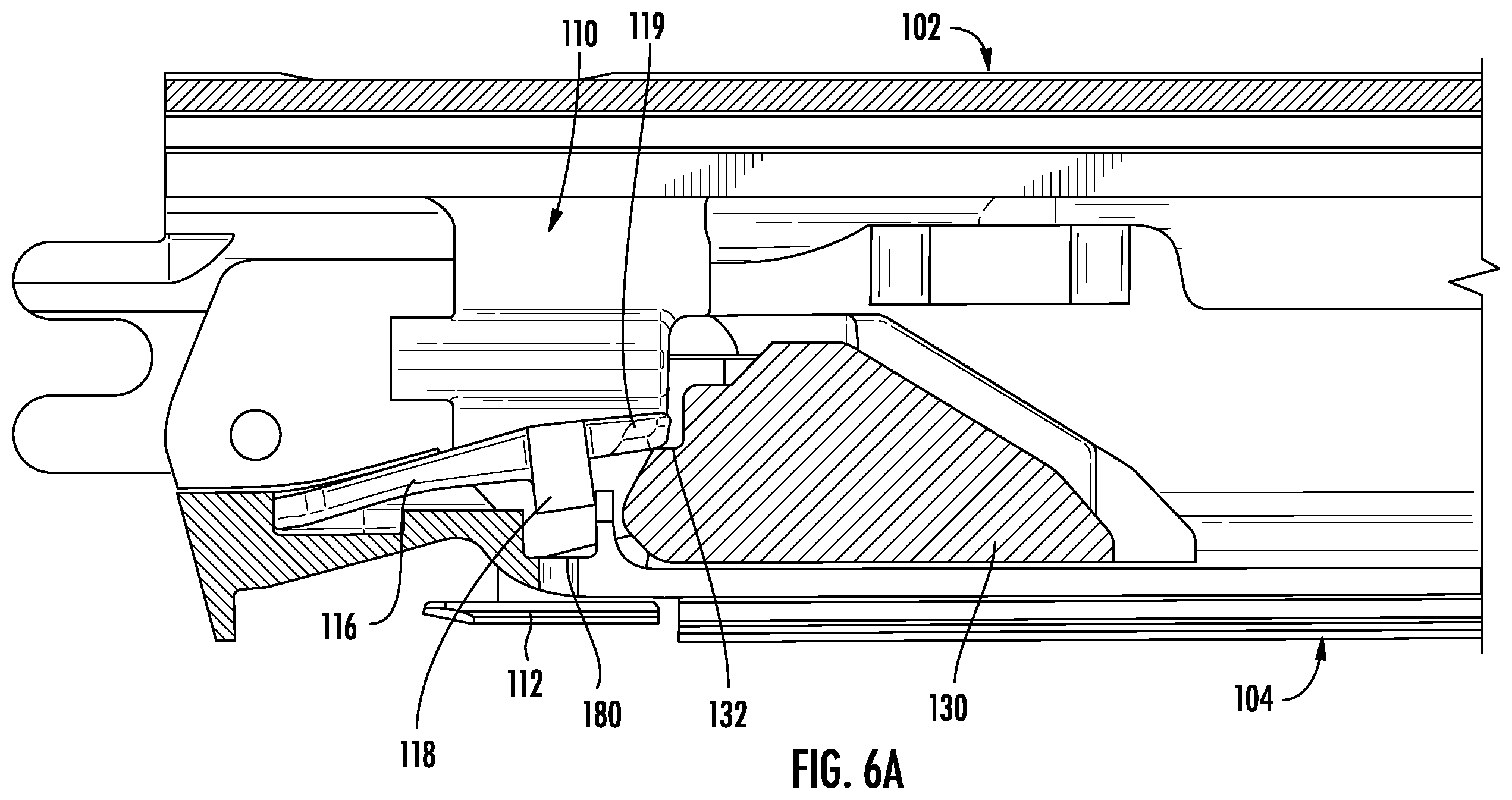 Patent US12137903 Figure 8 – Surgical instrument with lockout mechanism