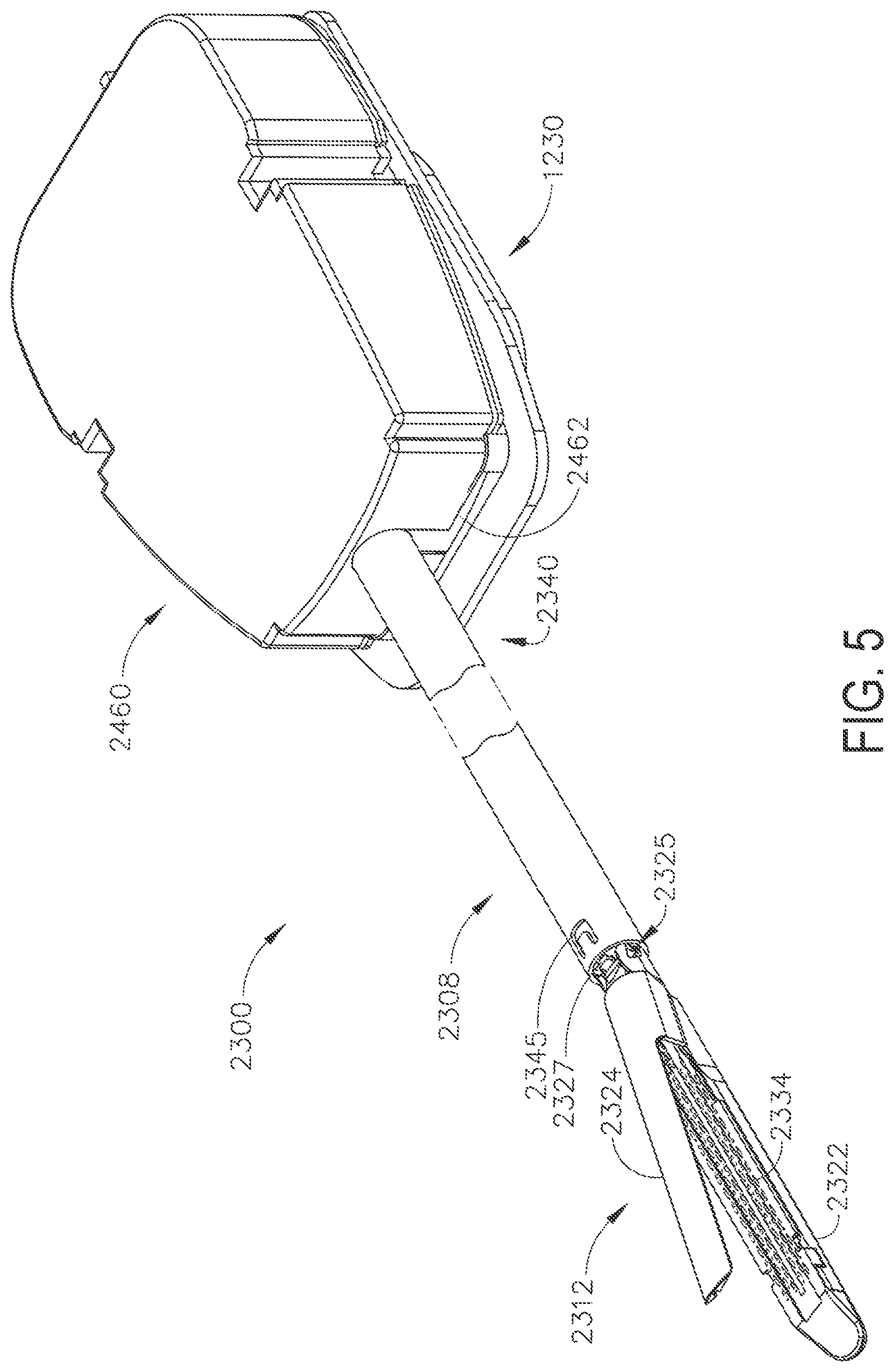 Patent US12137904 Figure 5 – Impact mechanism for grasp clamp fire
