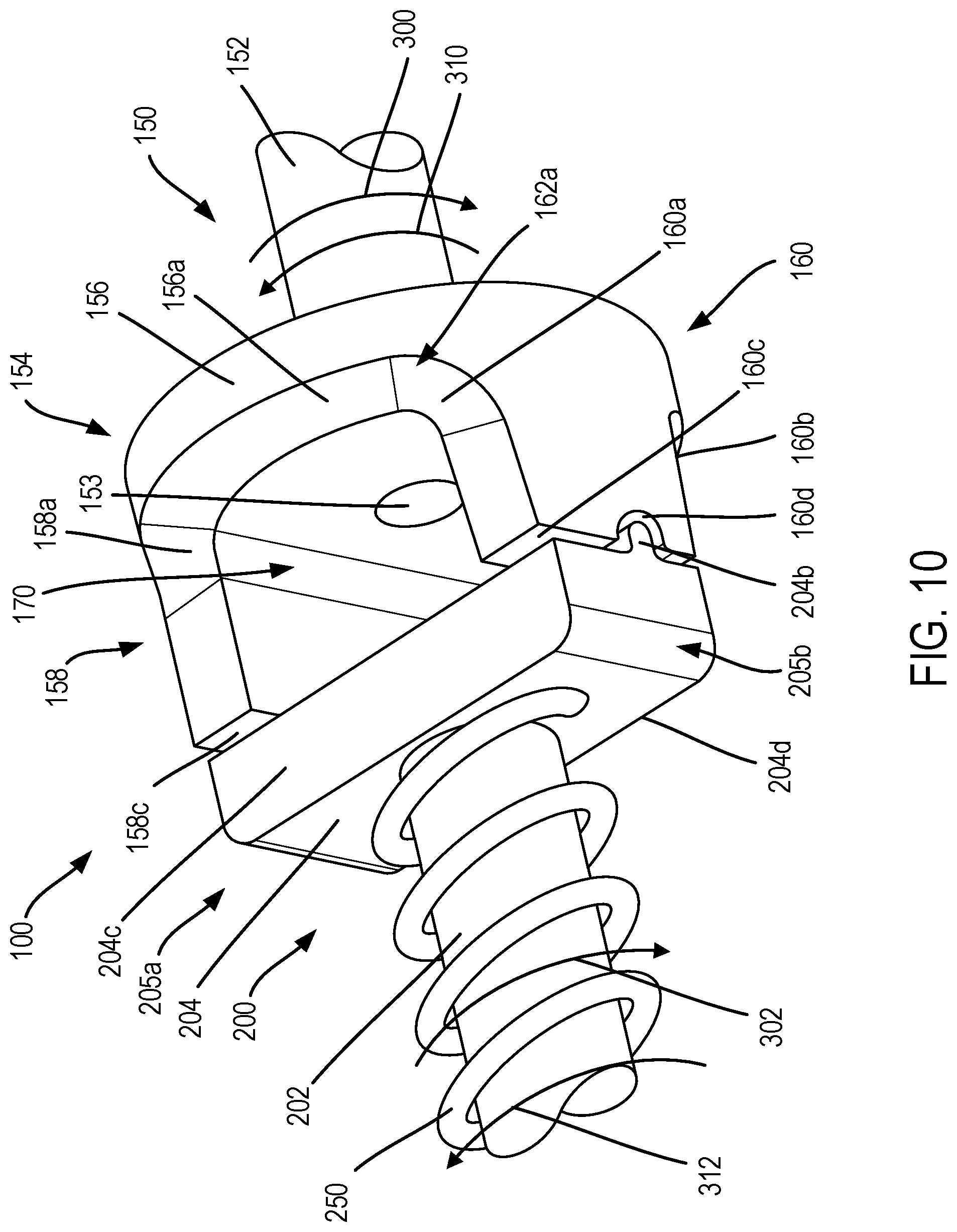 Patent US12137904 Figure 9 – Impact mechanism for grasp clamp fire