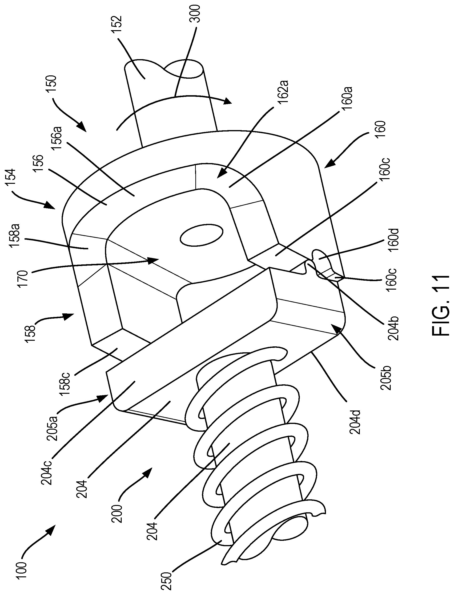 Patent US12137904 Figure 10 – Impact mechanism for grasp clamp fire