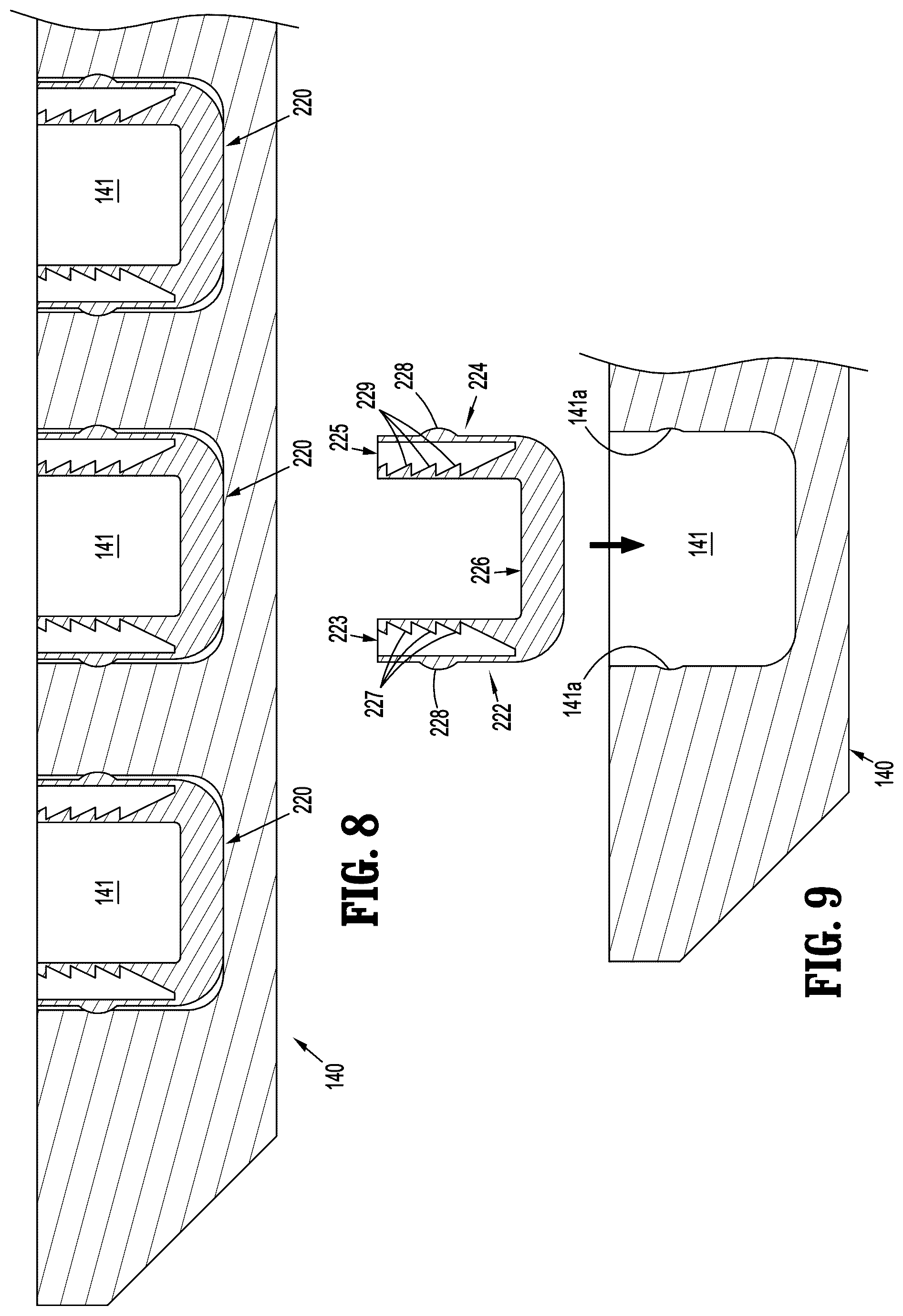 Patent US12137905 Figure 5 – Gas-powered continuous feed surgical fastening device