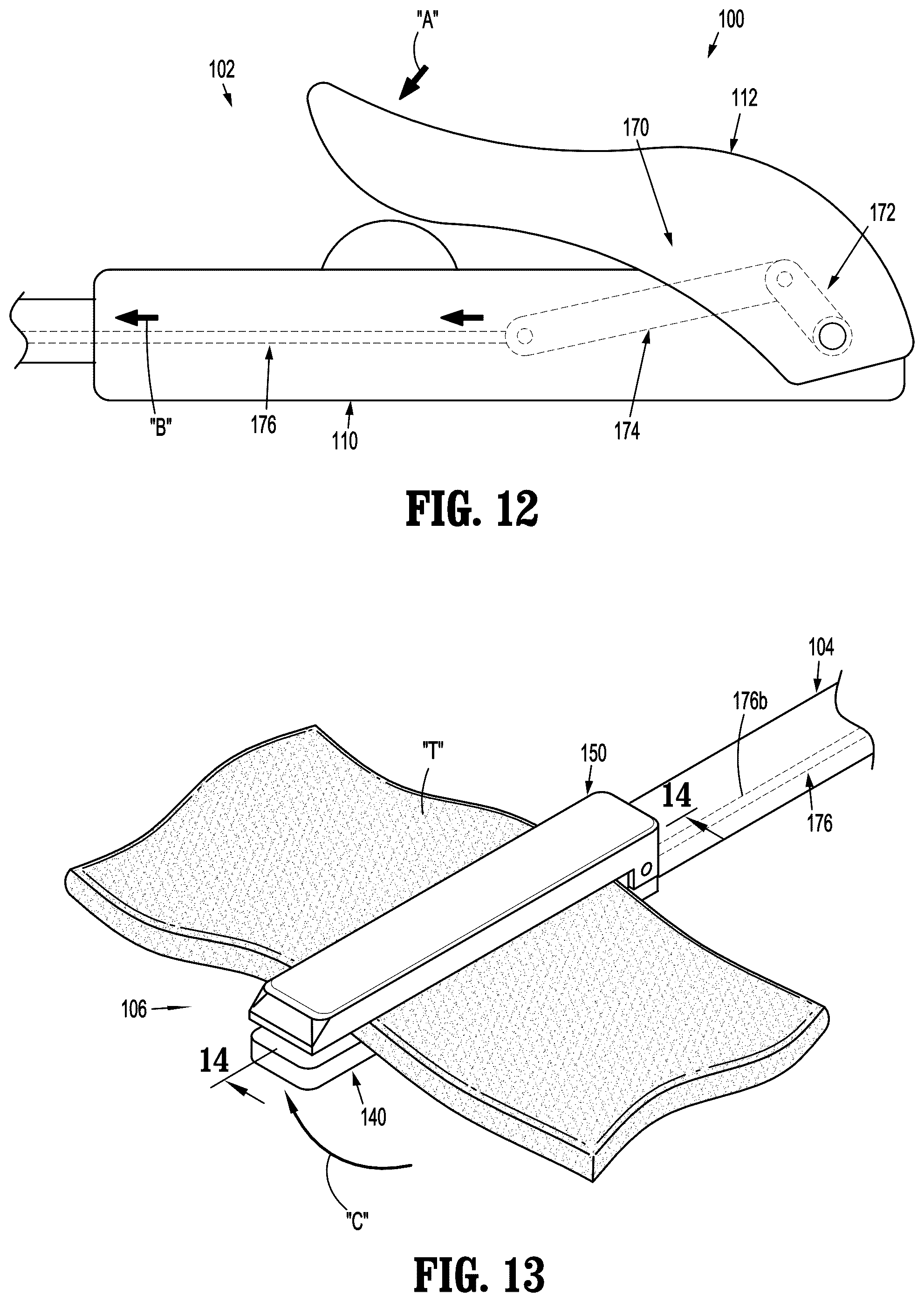 Patent US12137905 Figure 7 – Gas-powered continuous feed surgical fastening device
