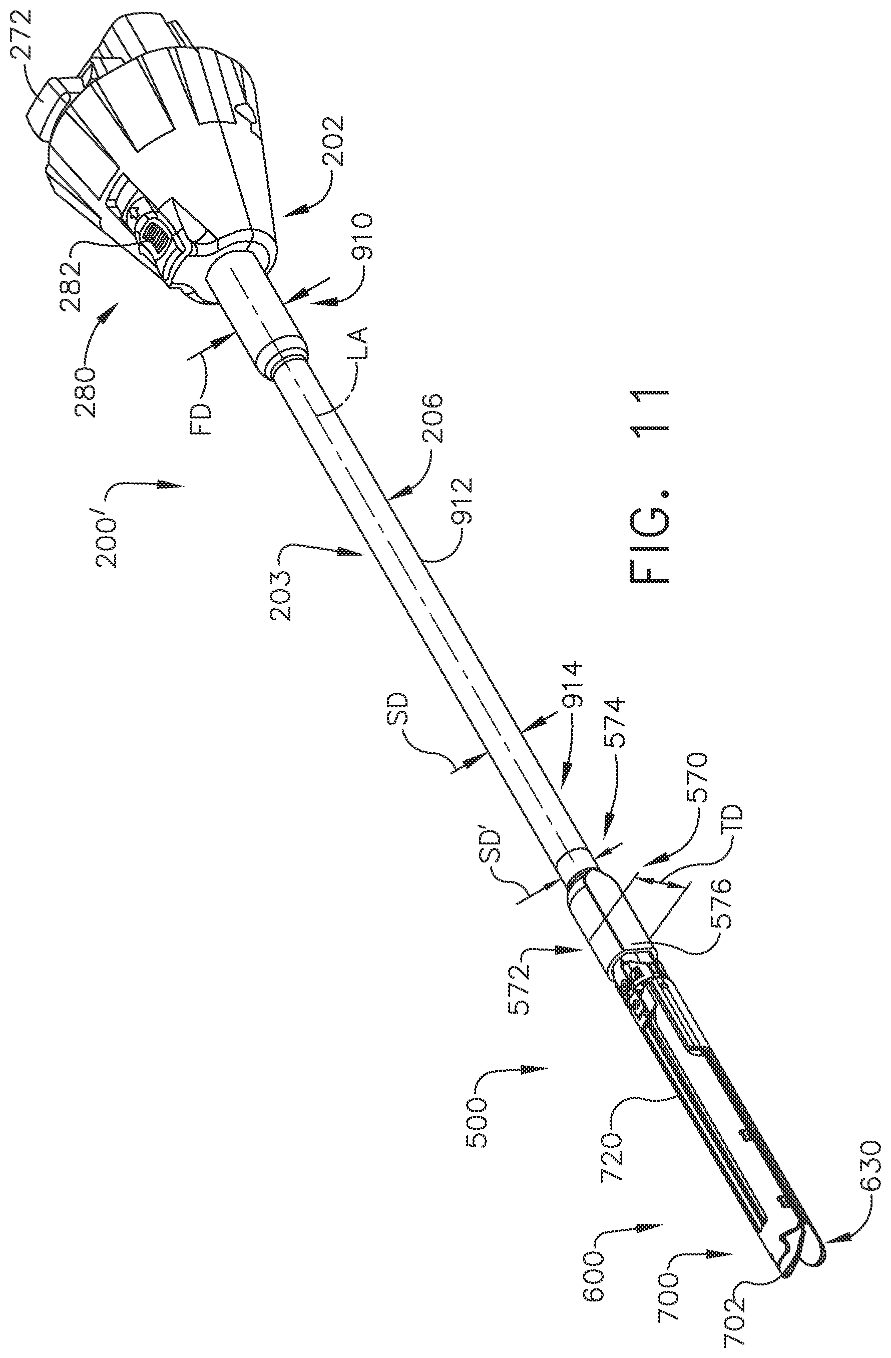 Patent US12137906 Figure 9 – Surgical systems comprising a control circuit