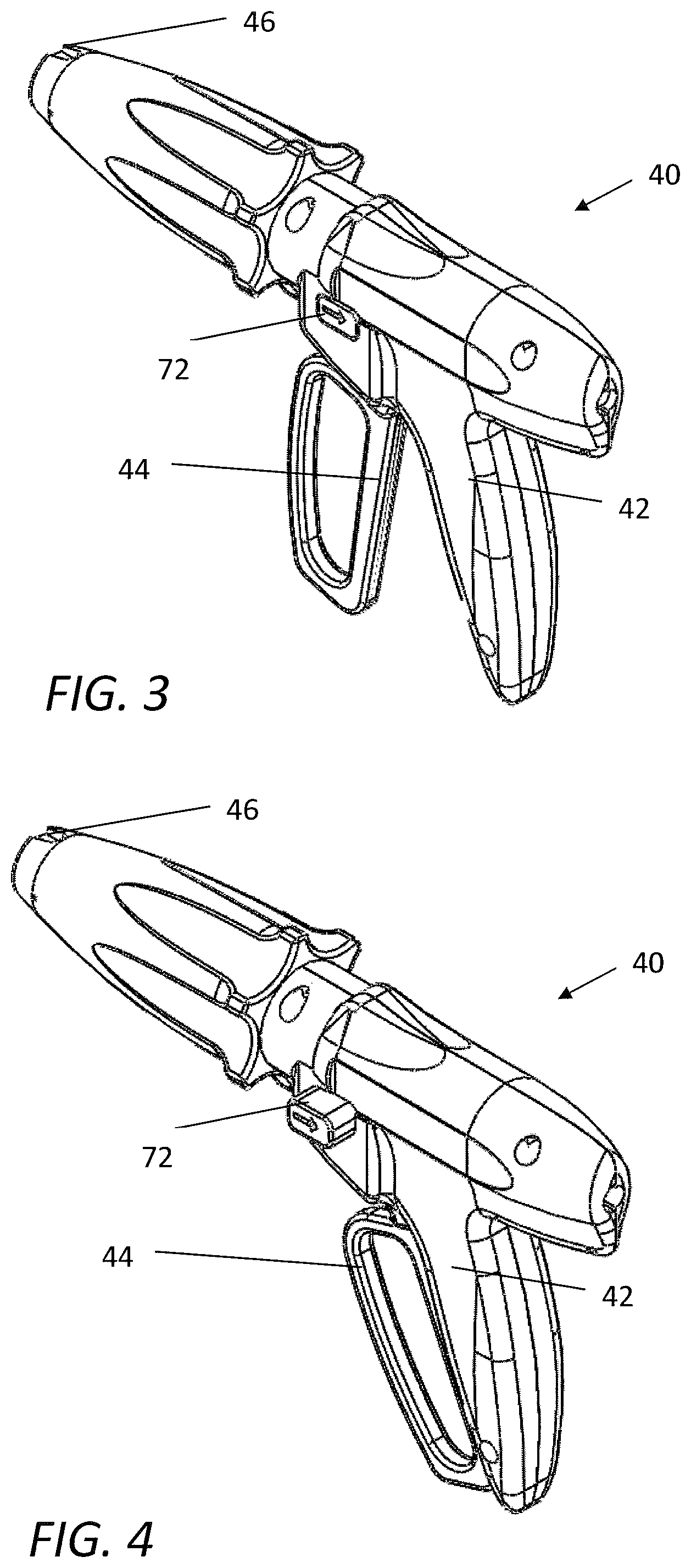 Patent US12137907 Figure 3 – Surgical stapler handle assembly having actuation mechanism with longitudinally rotatable shaft