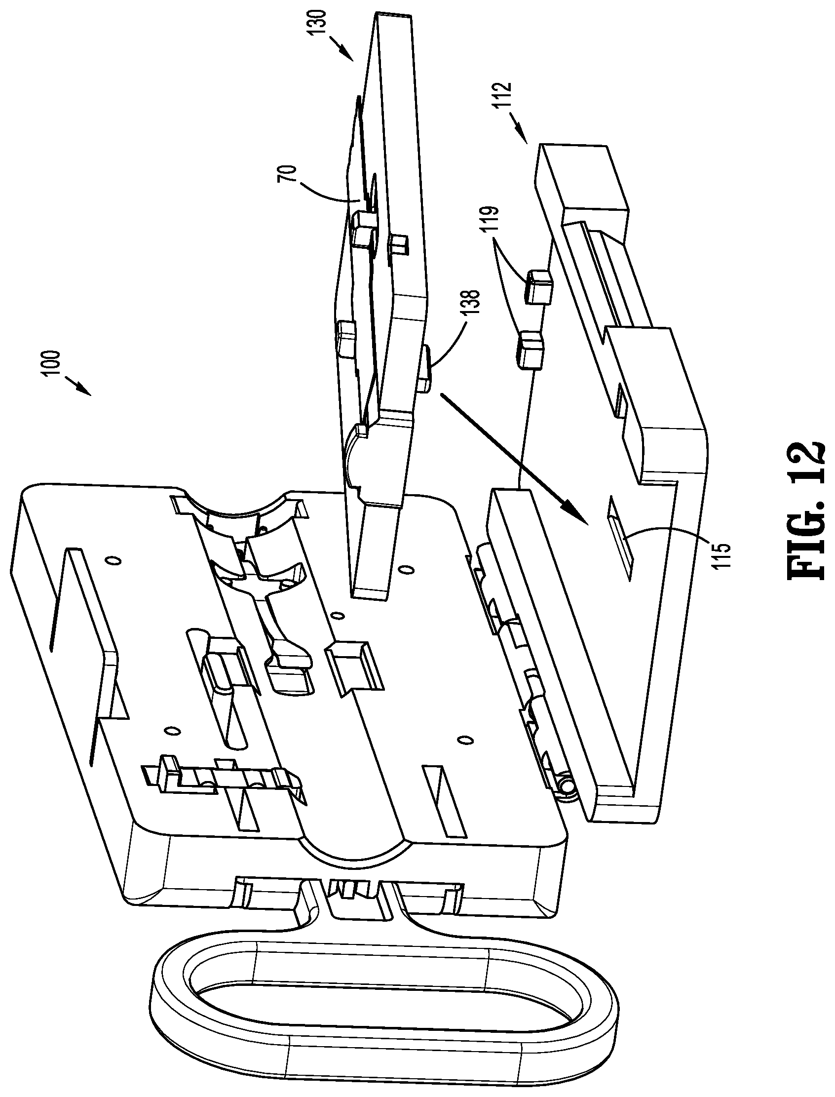 Patent US12137908 Figure 9 – Anvil buttress loading system for surgical stapling apparatus