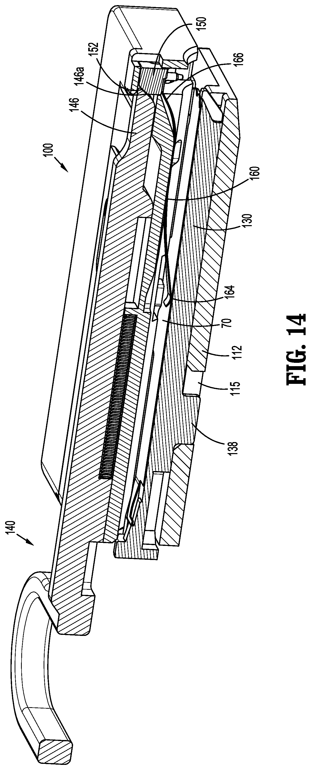 Patent US12137908 Figure 11 – Anvil buttress loading system for surgical stapling apparatus