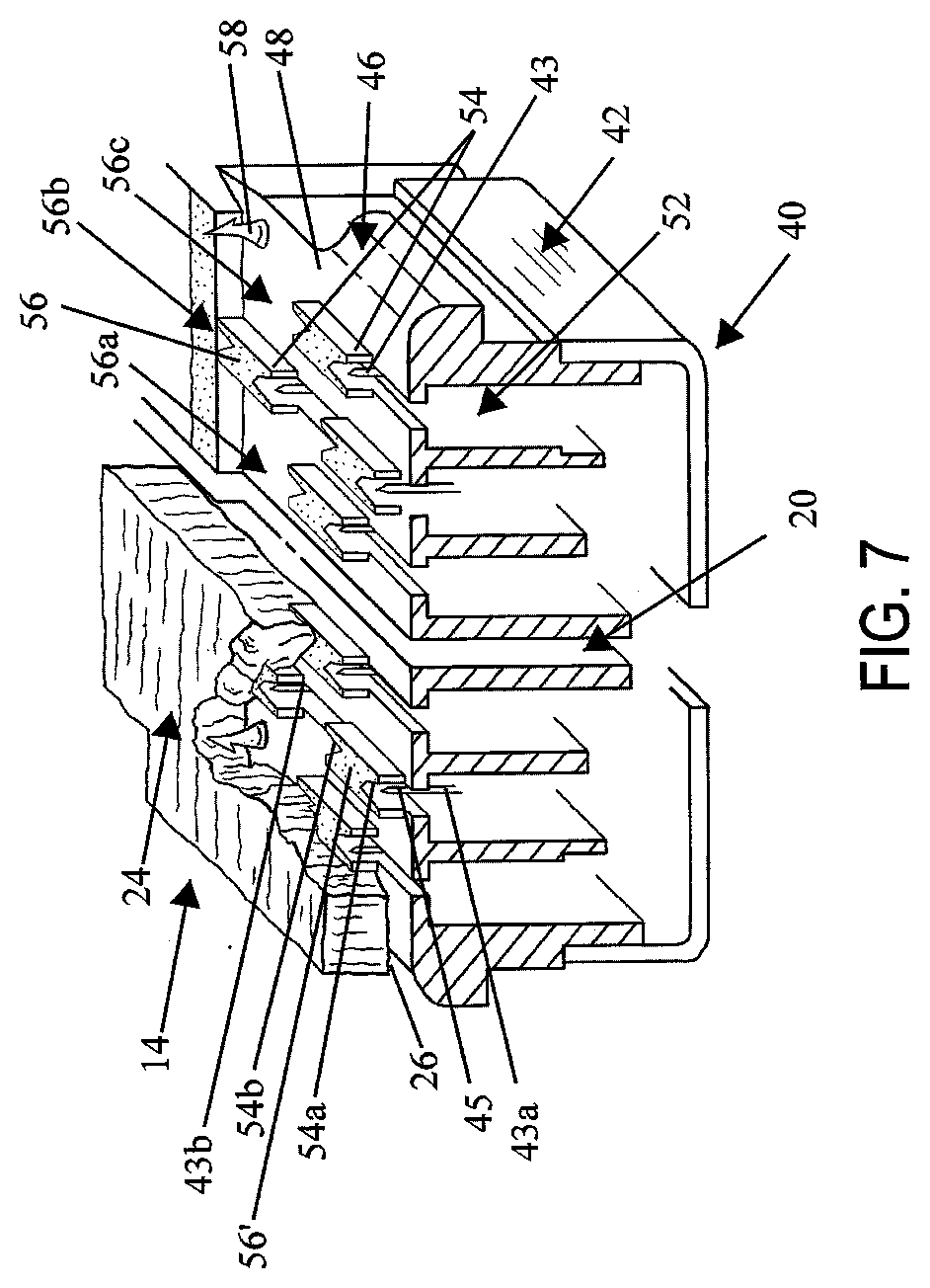 Patent US12137912 Figure 5 – Compressible adjunct with attachment regions